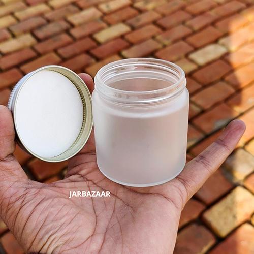 120 ML Frosted Glass Jar