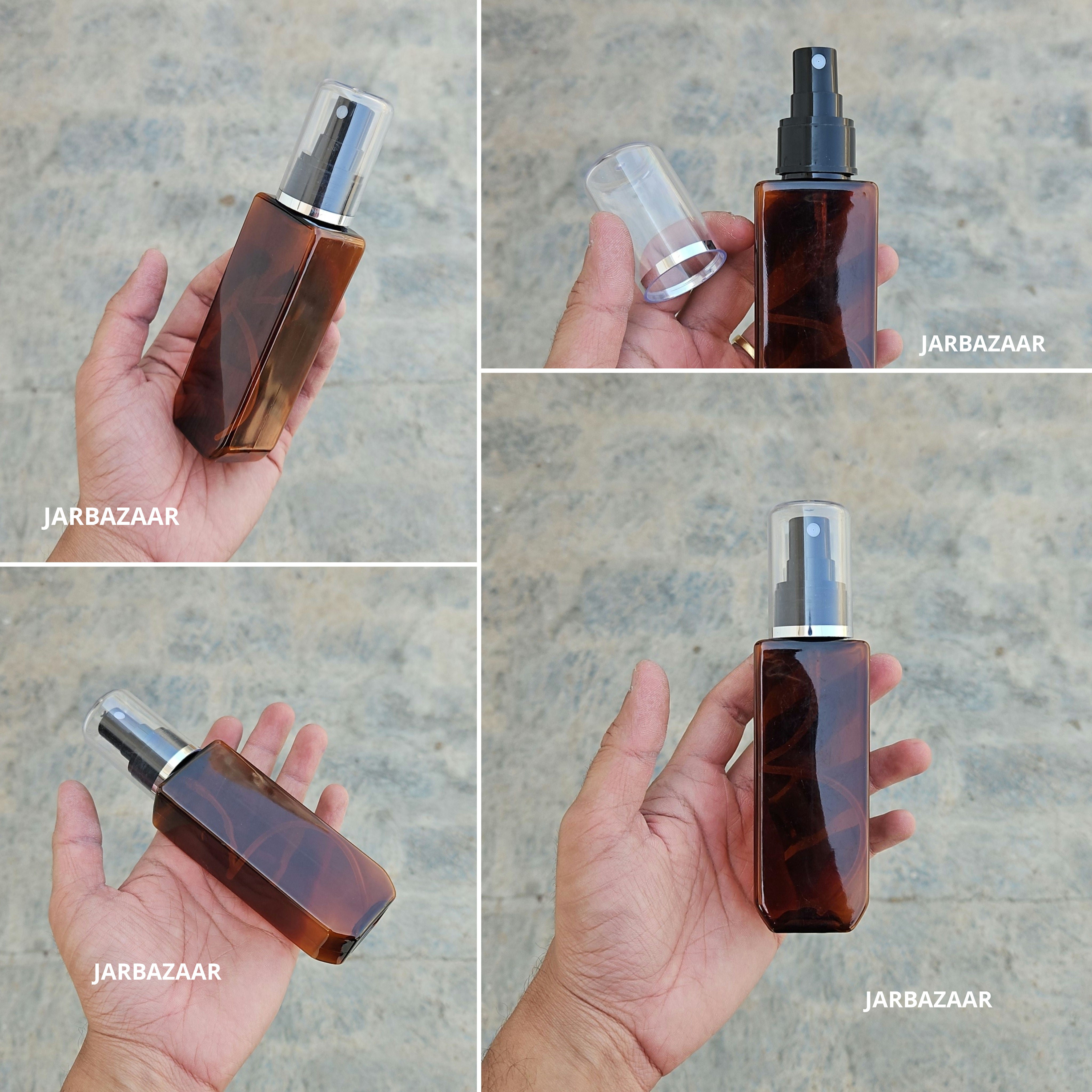 100 Ml Cetra Amber - Silver Line Black Spray