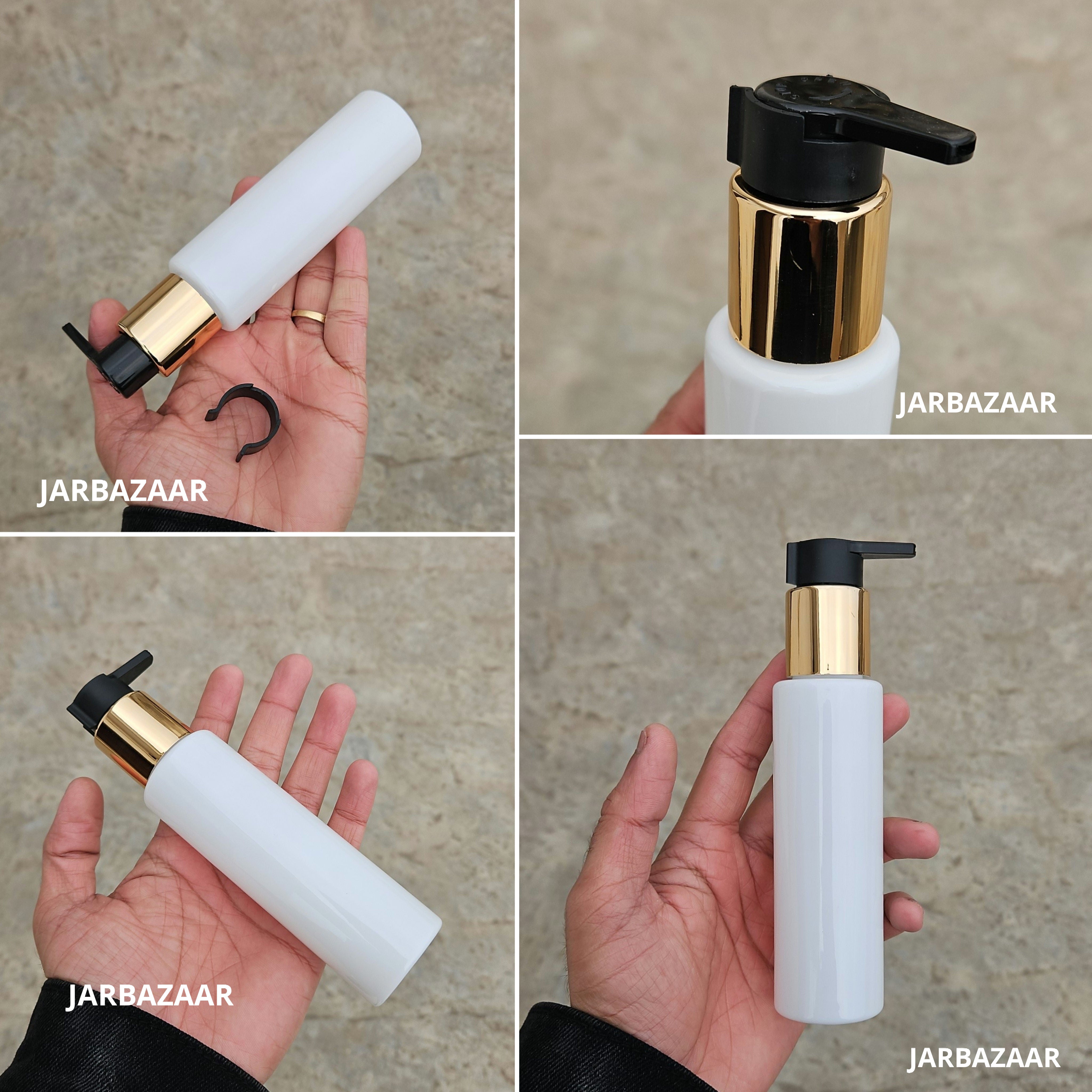 100 Ml Sleek White - Golden Black