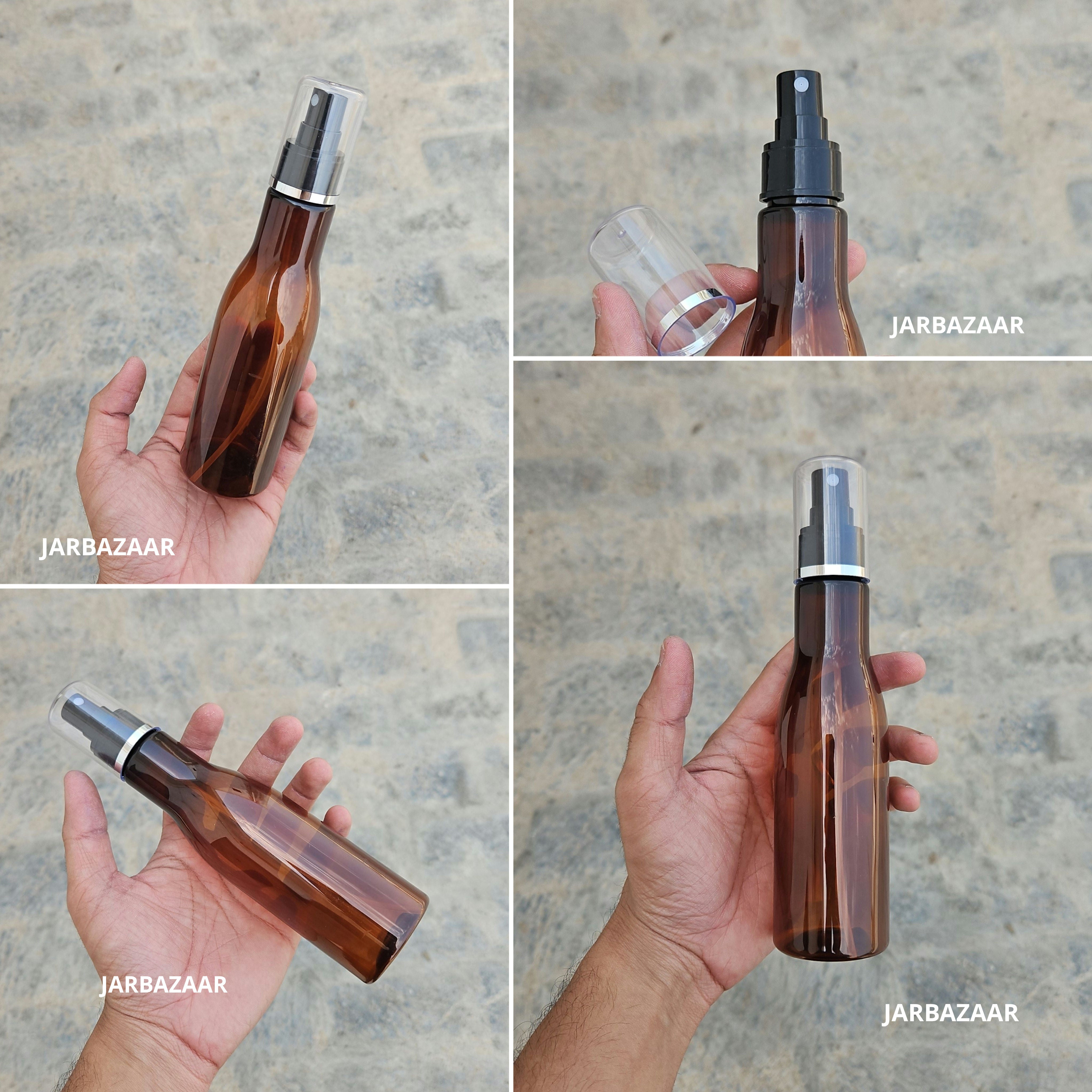 200 Ml Asta Amber - Silver Line Black Spray