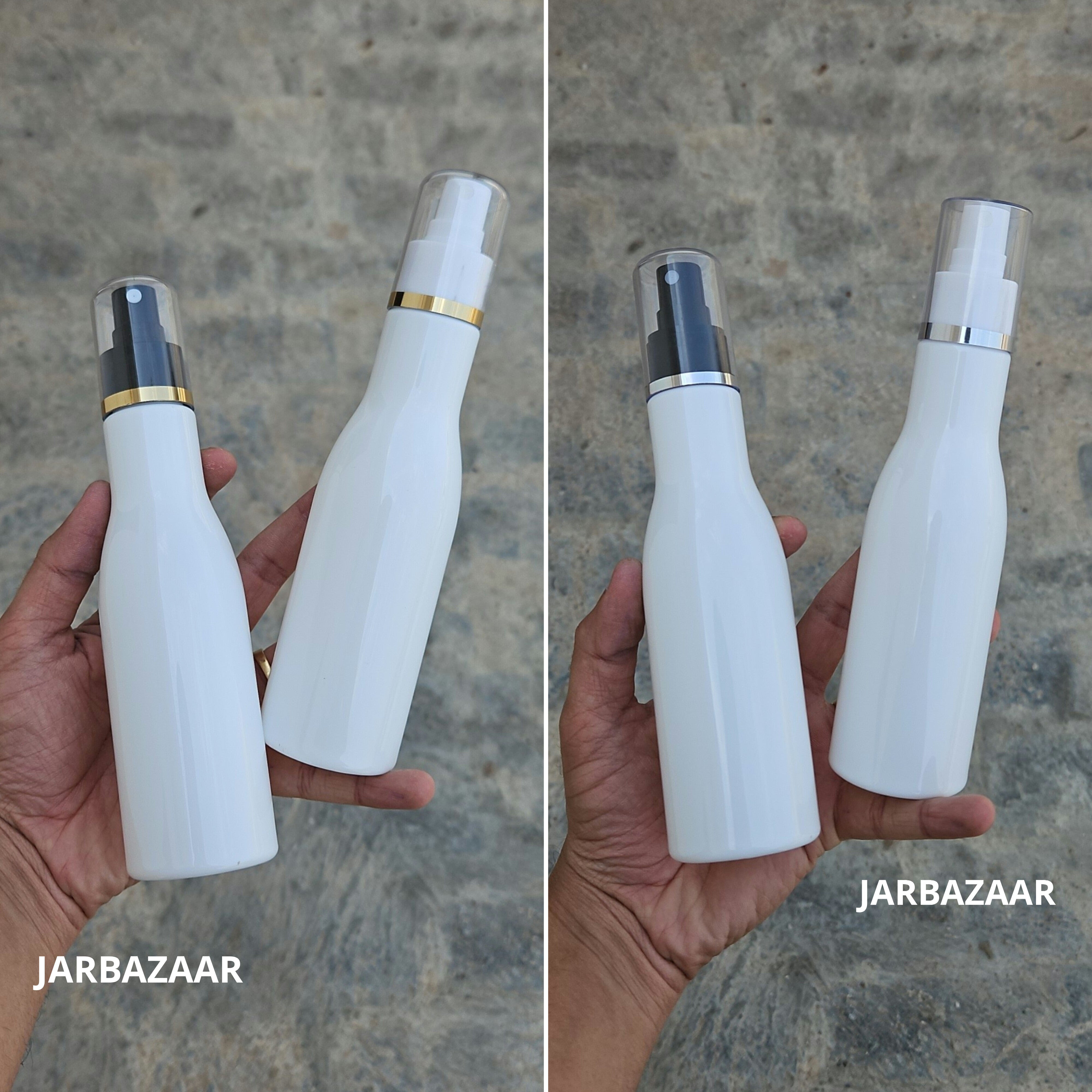 200 Ml Asta White Pet Bottle ( With AS Spray Pumps )