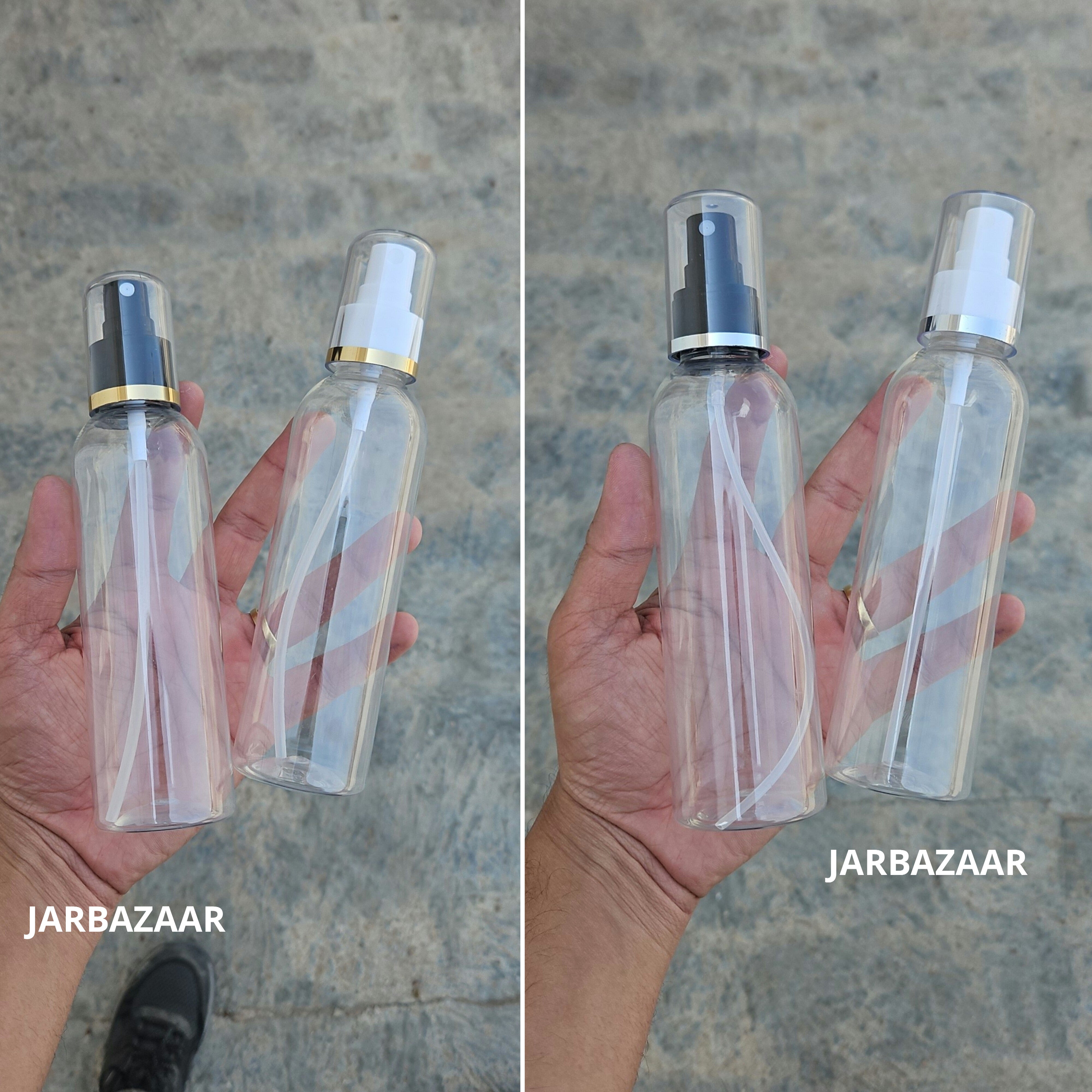 200 Ml Avon Transparent Pet Bottle ( With AS Spray Pumps )
