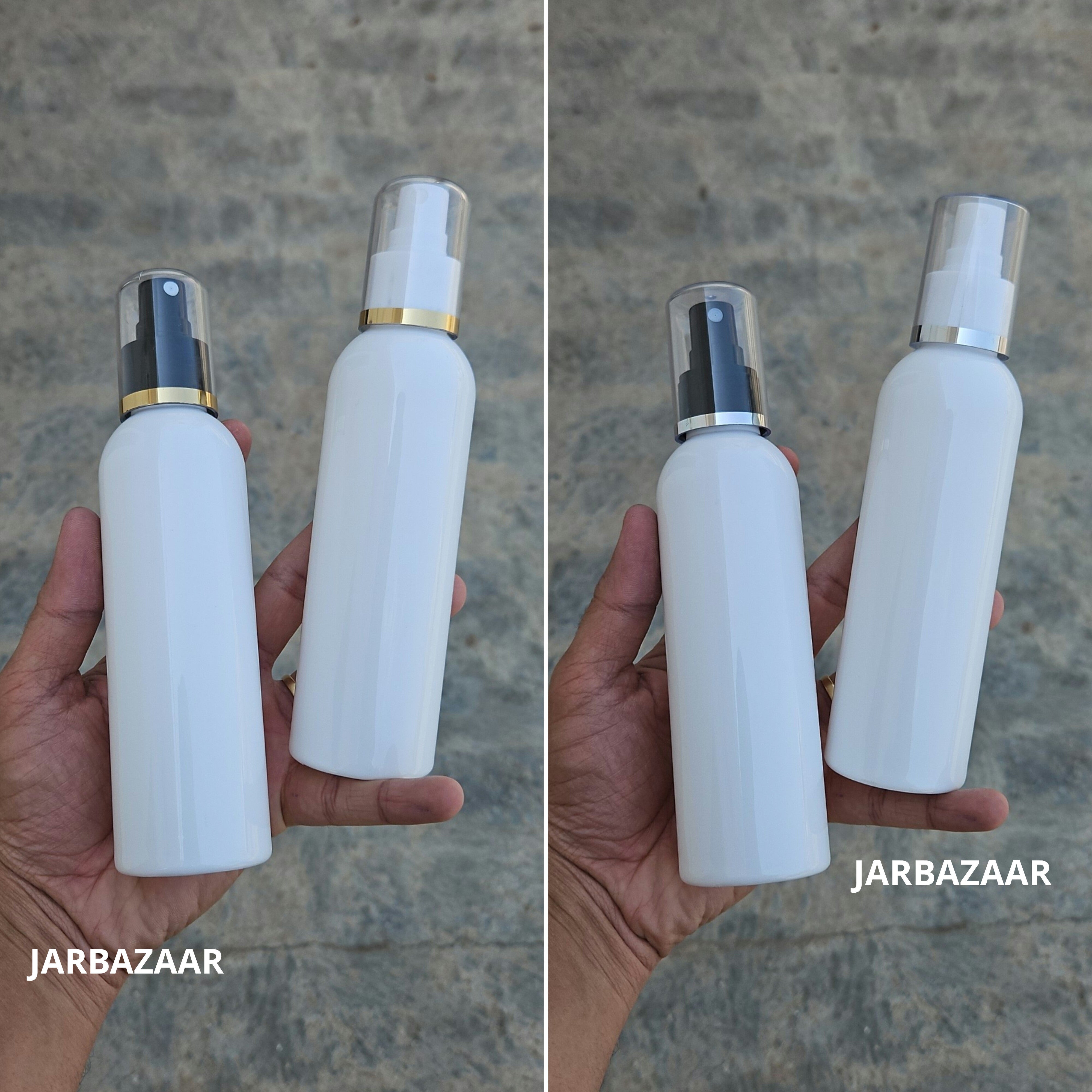 200 Ml Avon White Pet Bottle ( With AS Spray Pumps )
