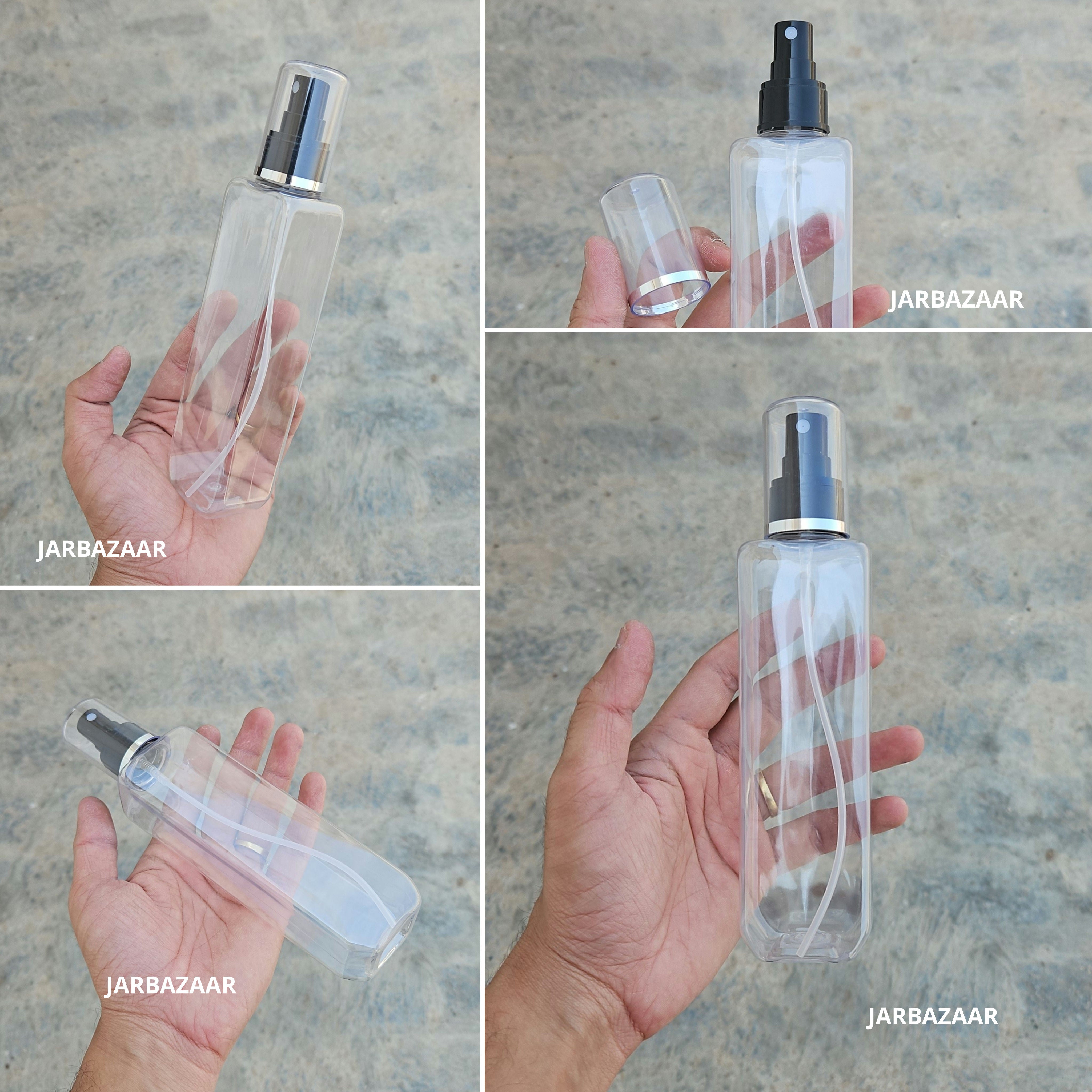 200 Ml Cetra Transparent - Silver Line Black Spray