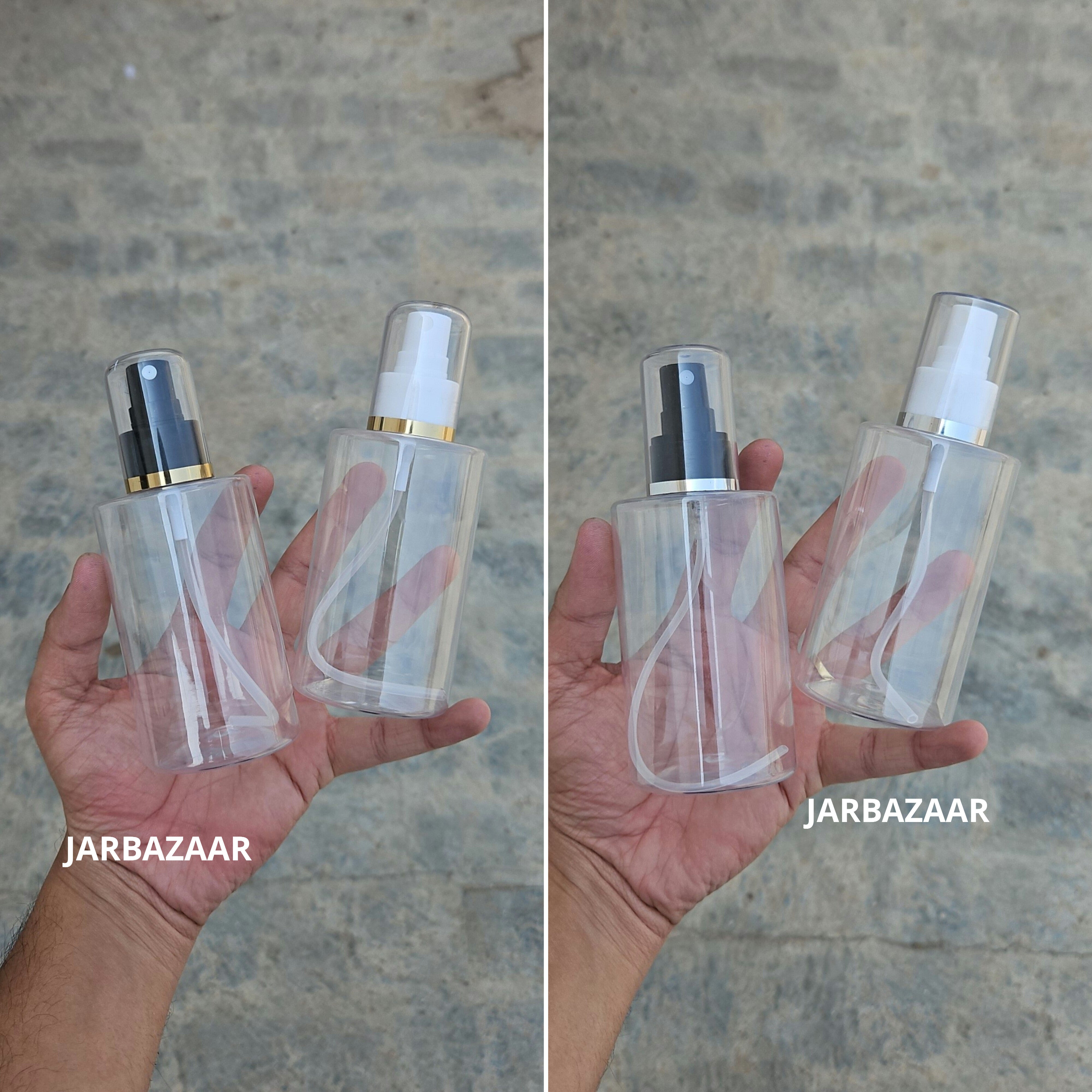 200 Ml Rio Transparent Pet Bottle ( With AS Spray Pumps )