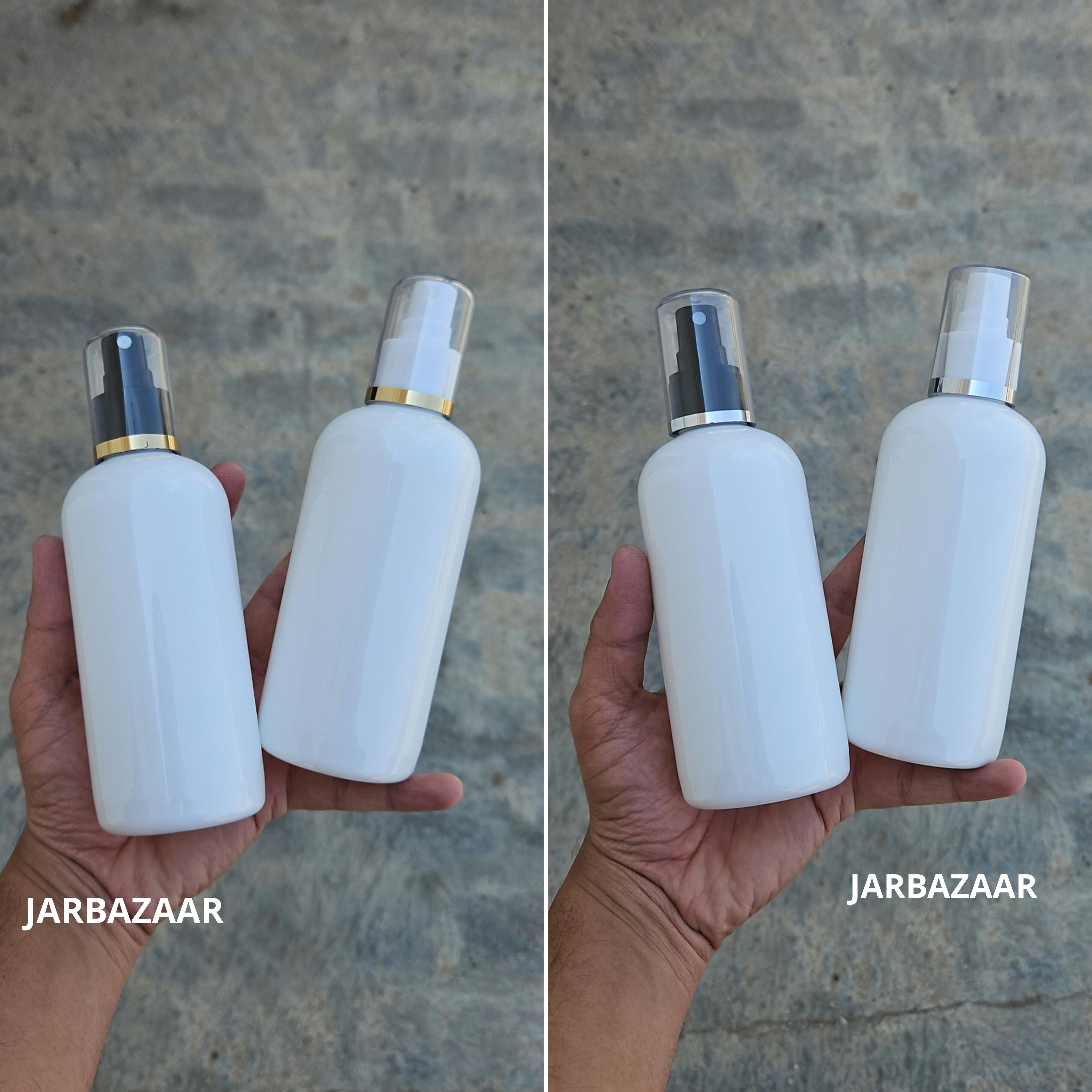 200 Ml Rio White Pet Bottle ( With AS Spray Pumps )
