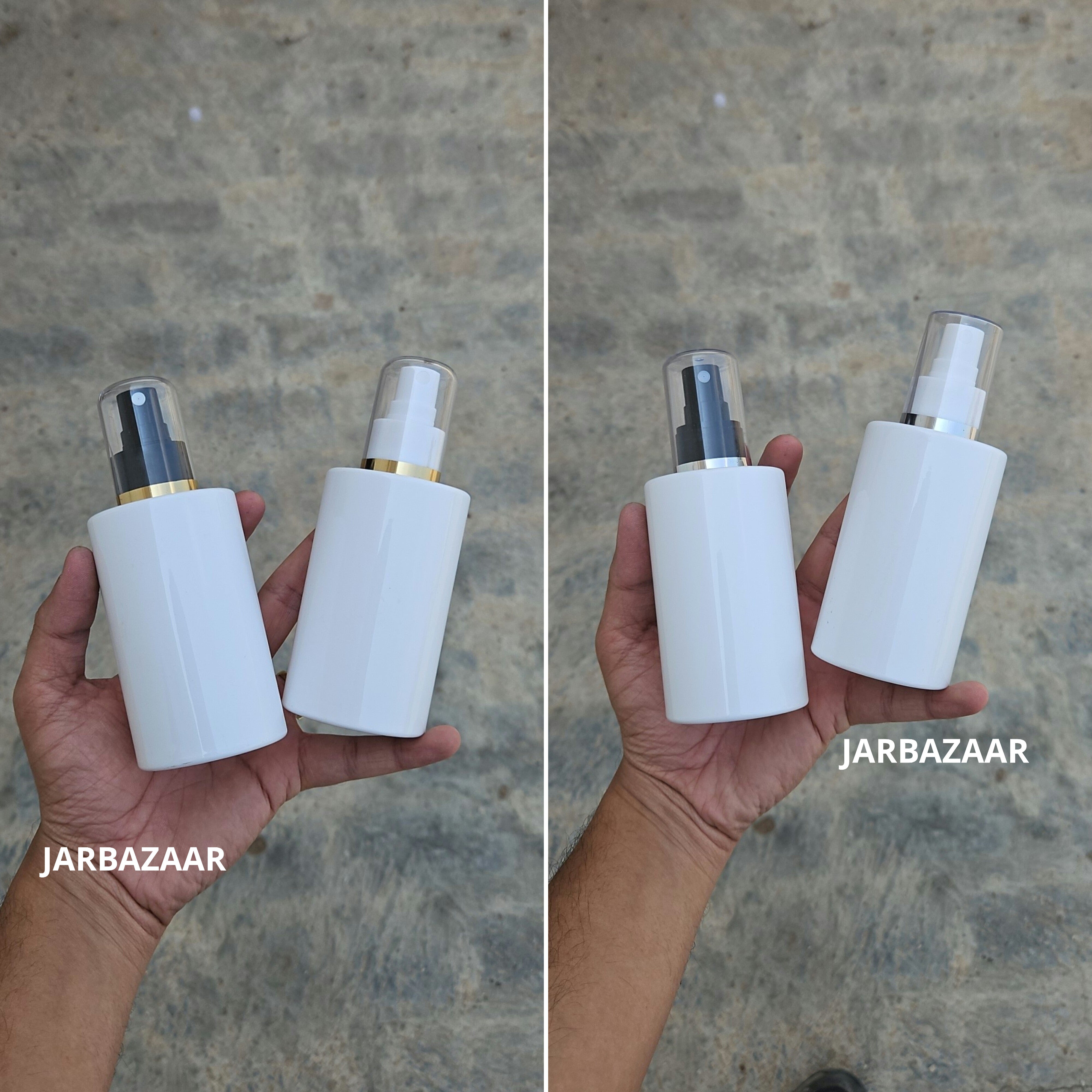 200 Ml Rio White Pet Bottle ( With AS Spray Pumps )