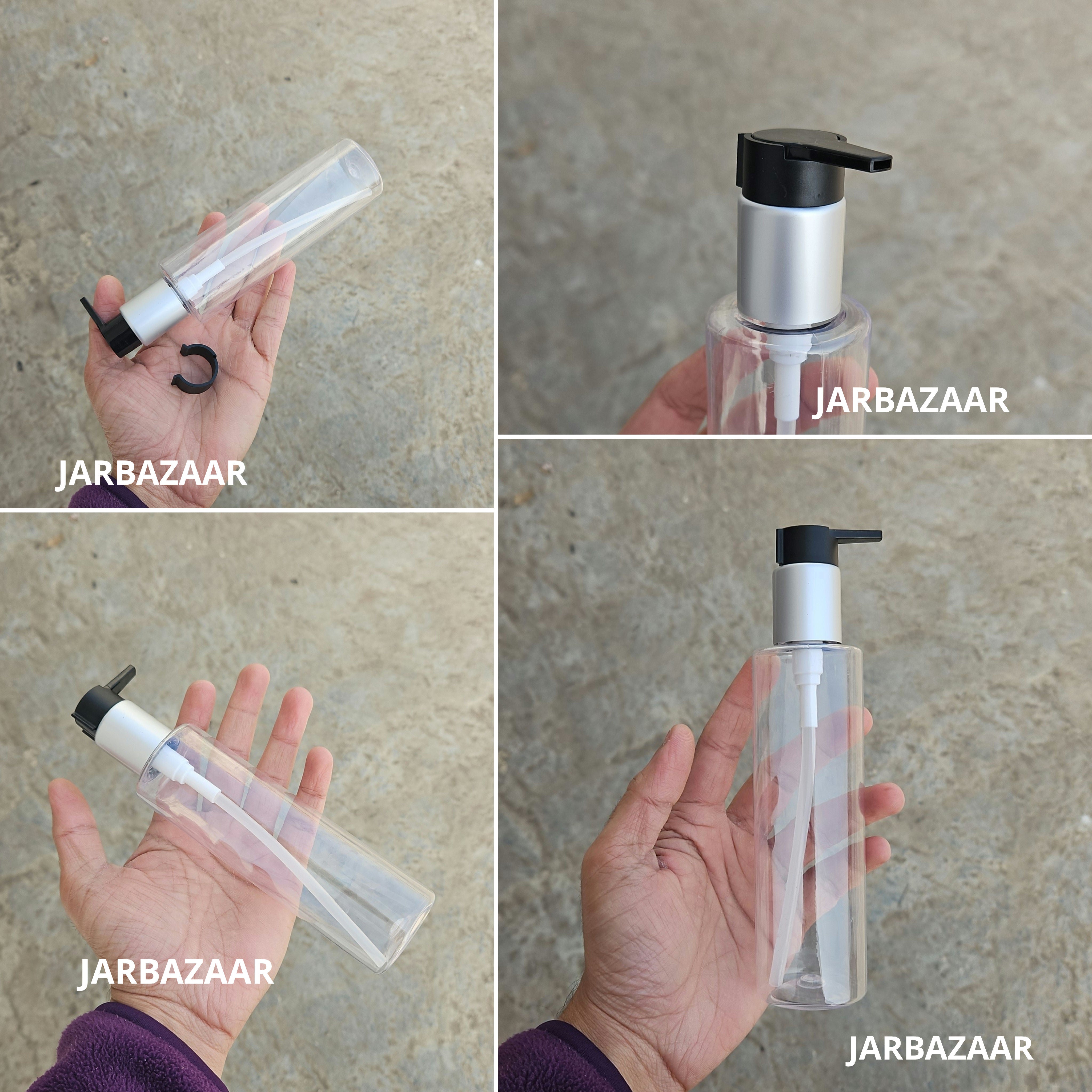 200 Ml Sleek Transparent - Golden Black