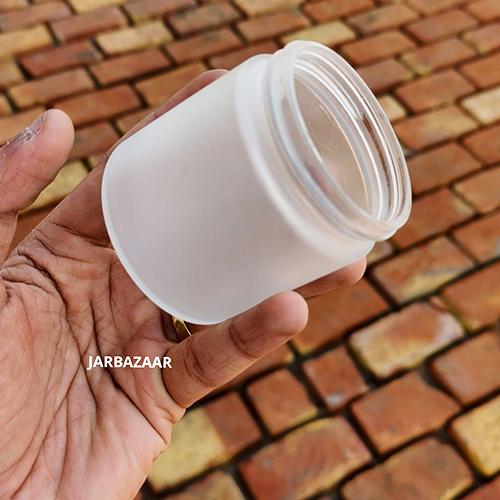120 ML Frosted Glass Jar