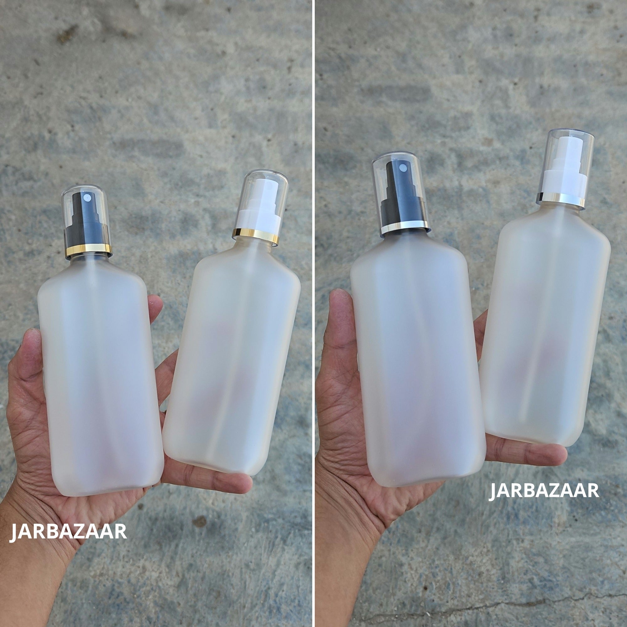 300 Ml Frosted Pet Bottle - all spray pump colours
