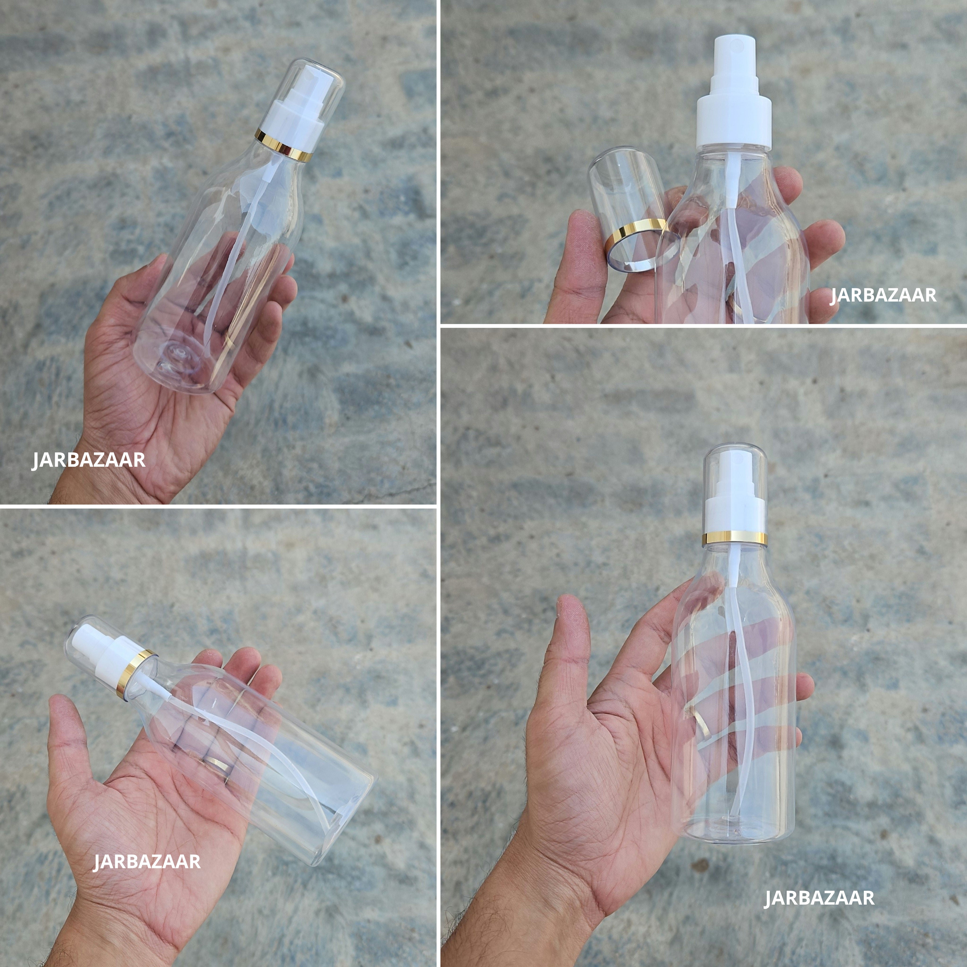 300 Ml Nutri T.P. Pet Bottle - Golden Line White Spray