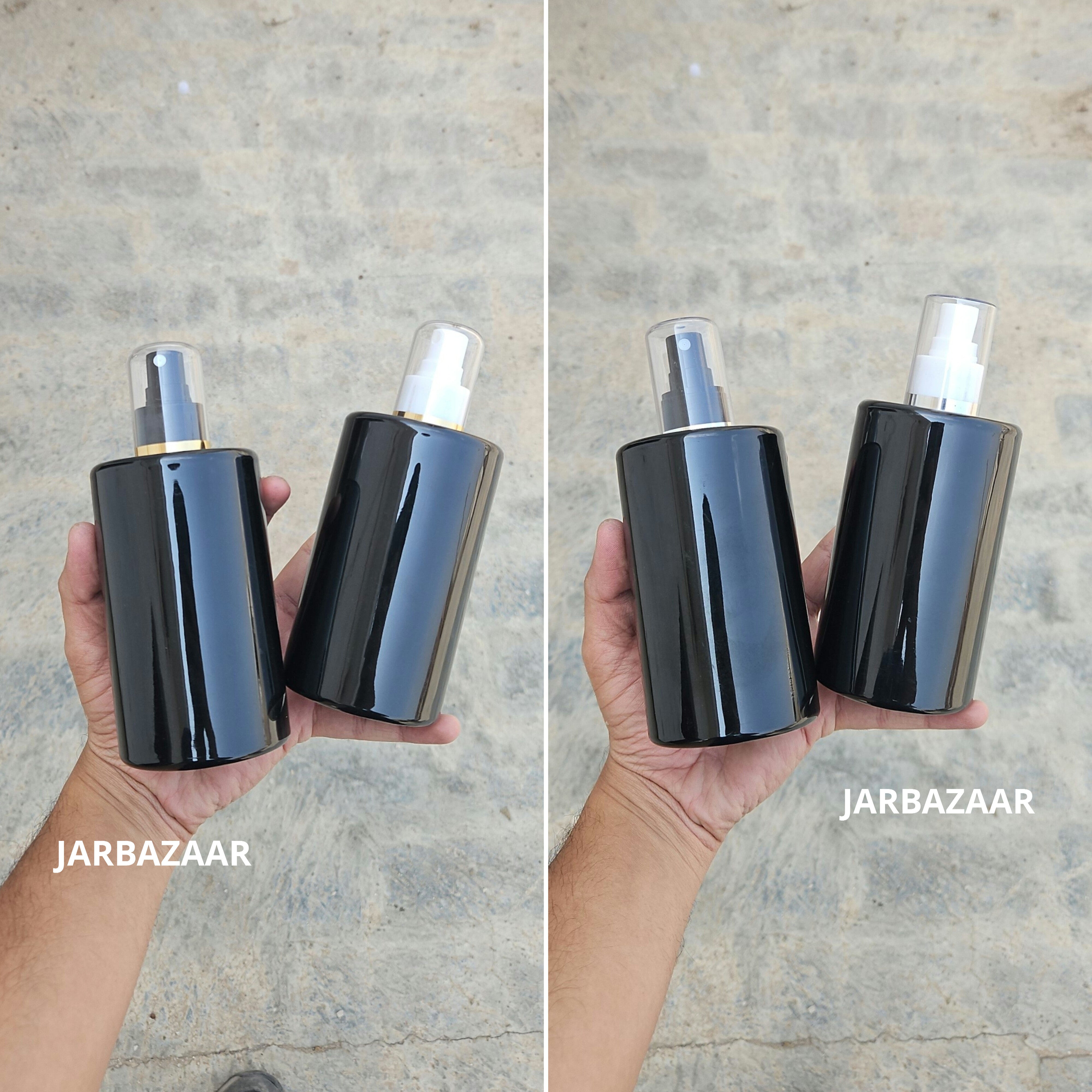 400 Ml Rio Black Pet Bottle ( With AS Spray Pumps )