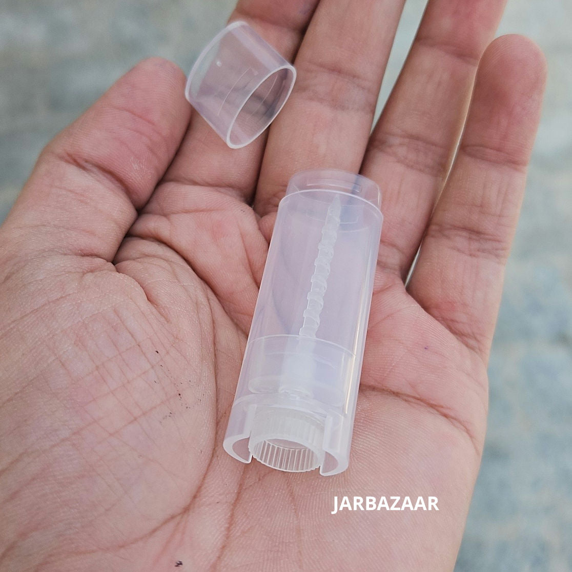 5 Gm (Approx) , Translucent Stick Container