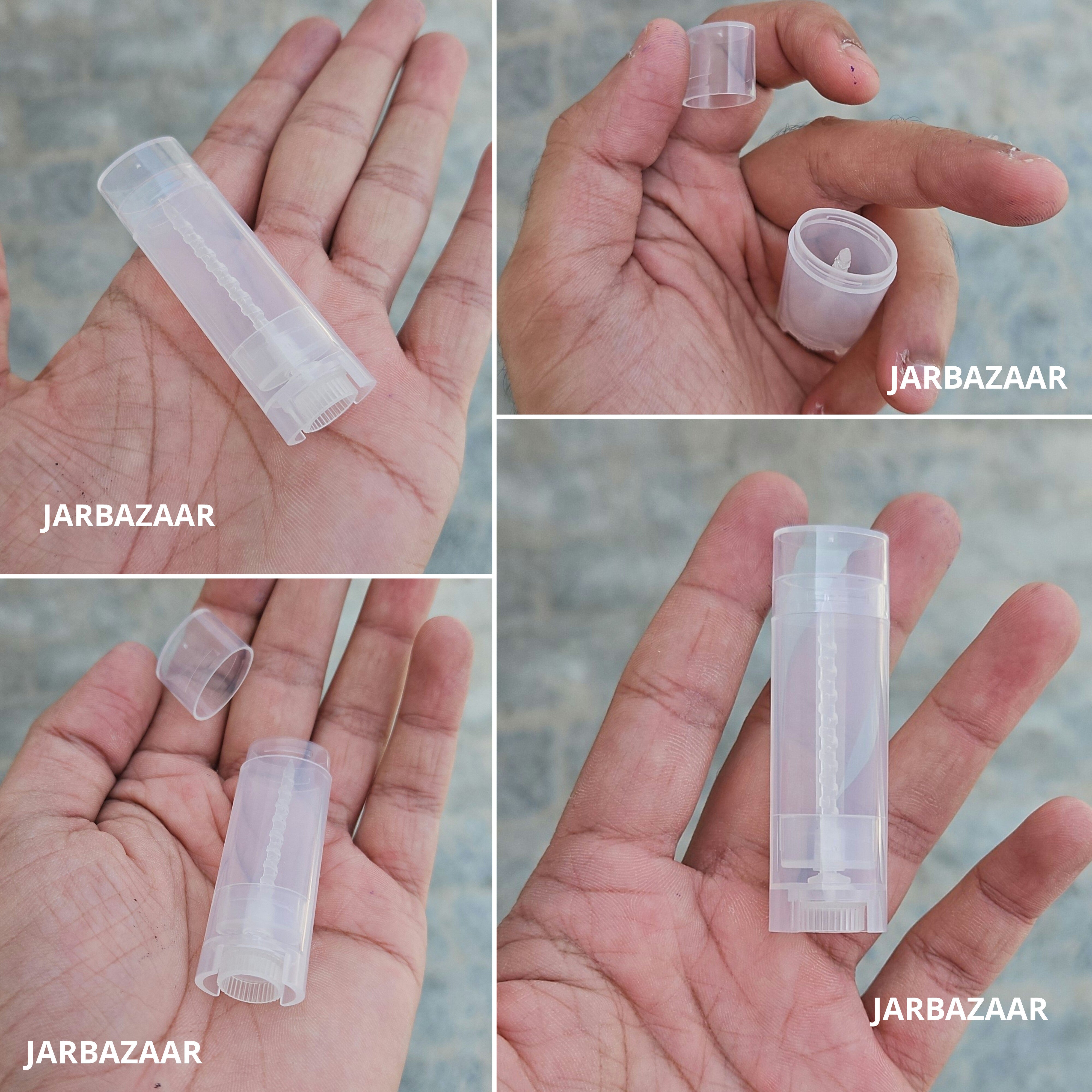 5 Gm (Approx) , Translucent Stick Container
