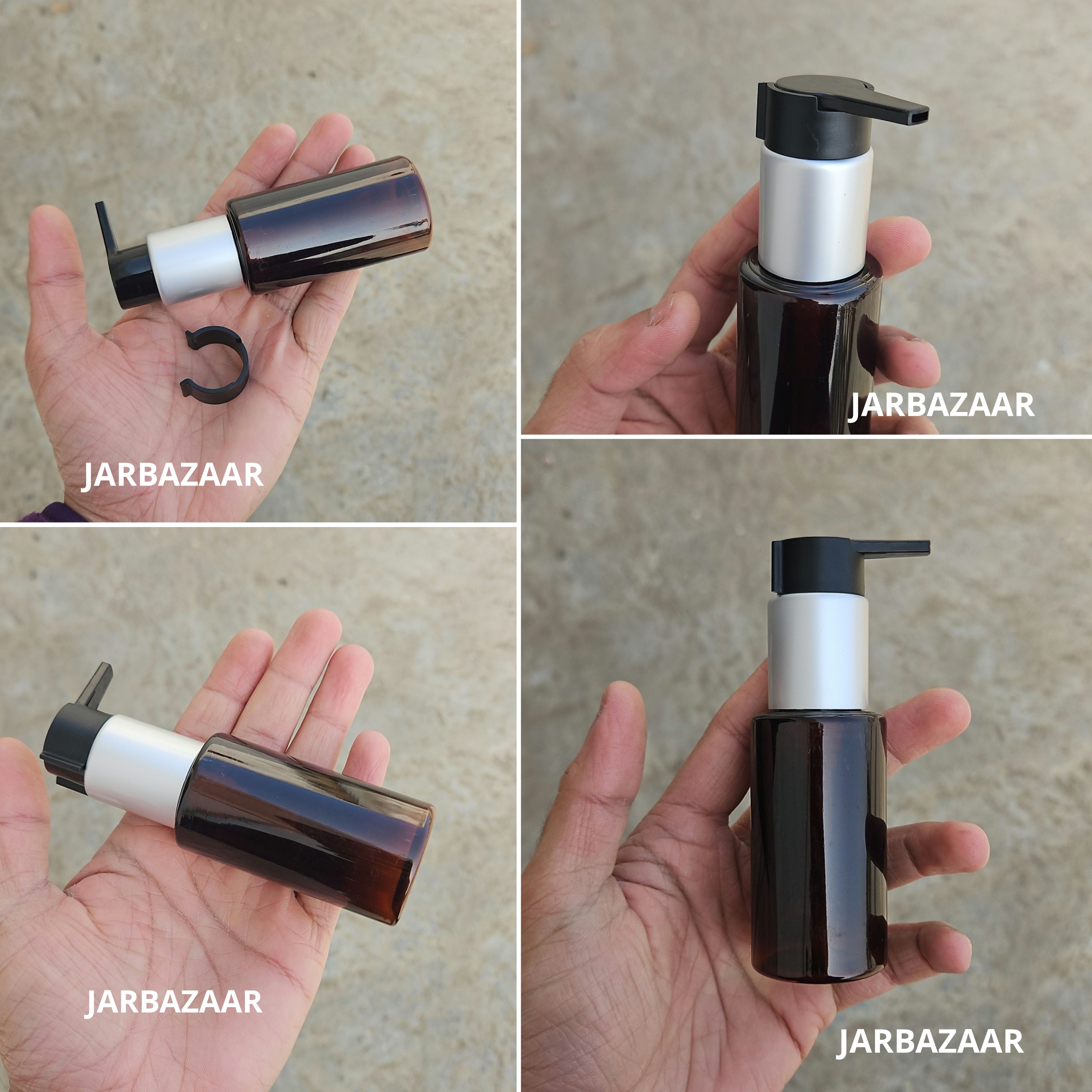 60 Ml Sleek Amber - Silver Matt Black