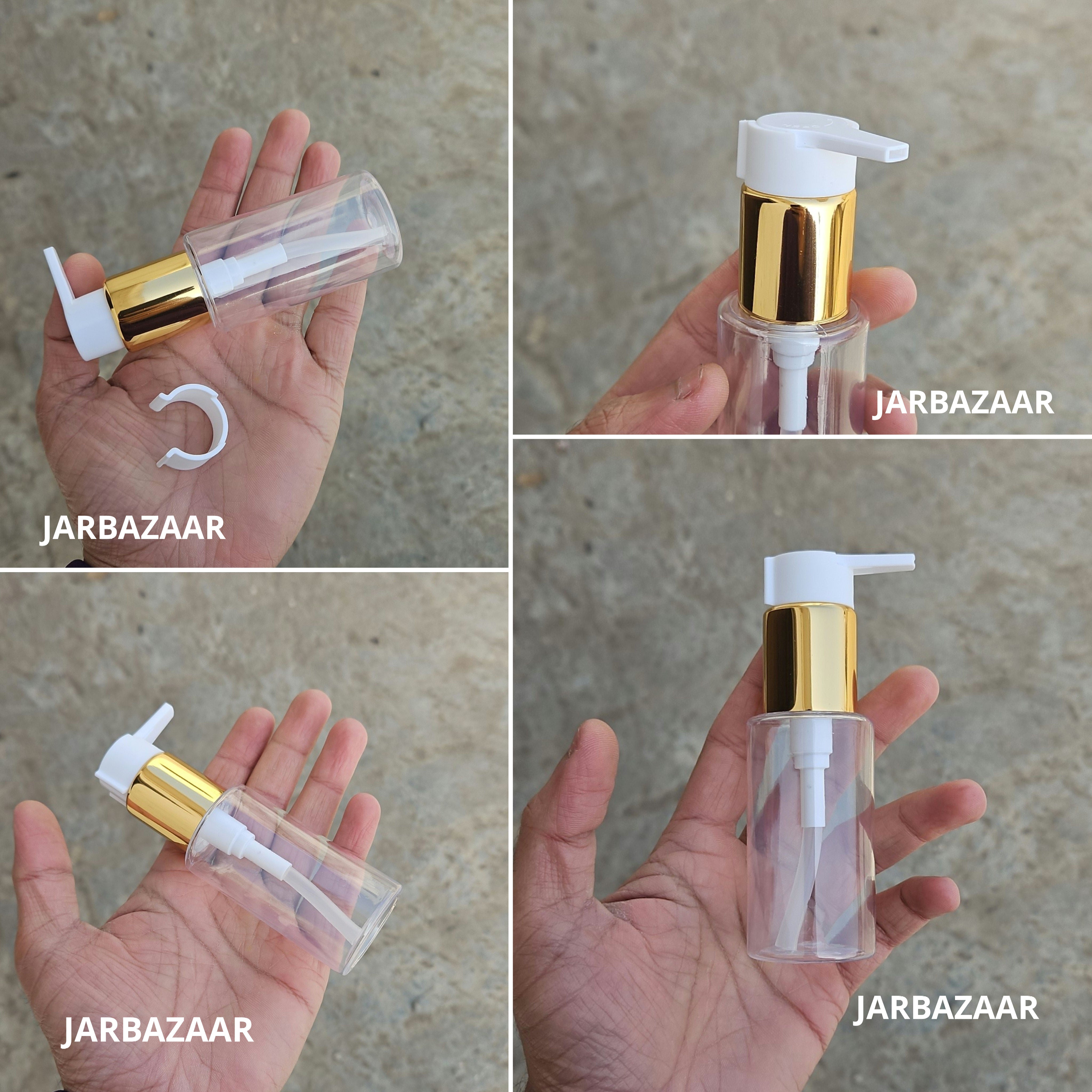 60 Ml Sleek Transparent - Golden Black