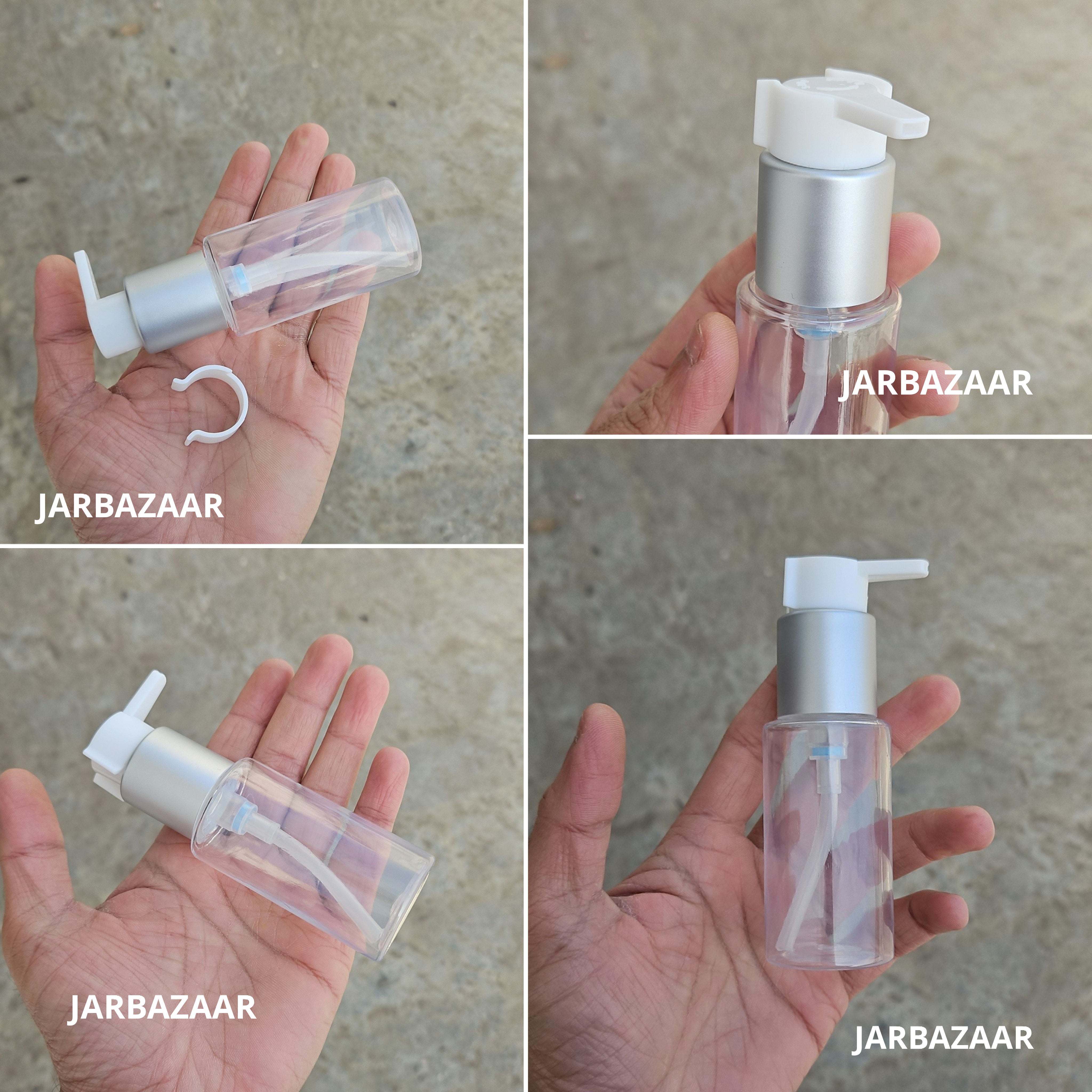 60 Ml Sleek Transparent - Golden White