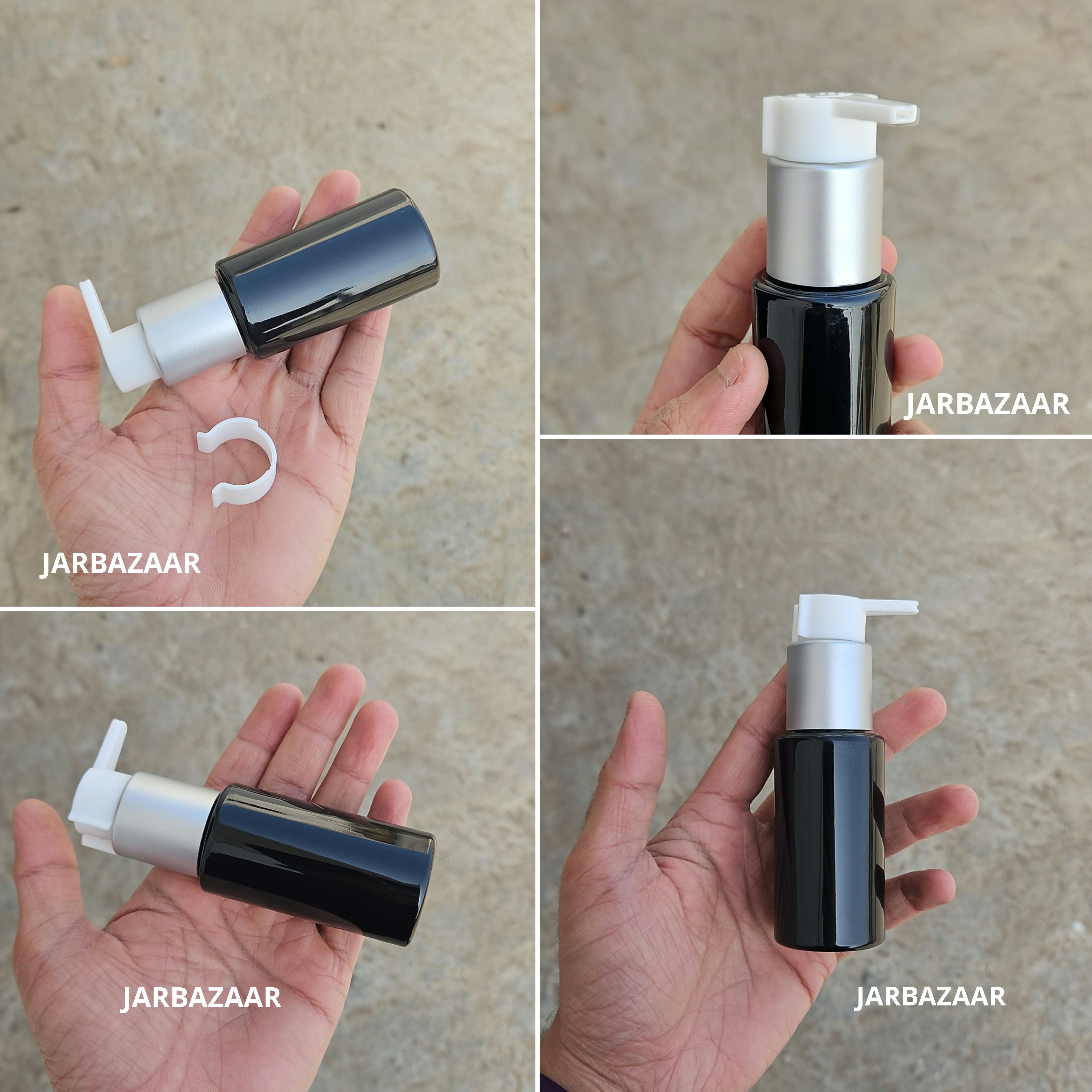 60 Ml Sleek Black - Silver Matt White
