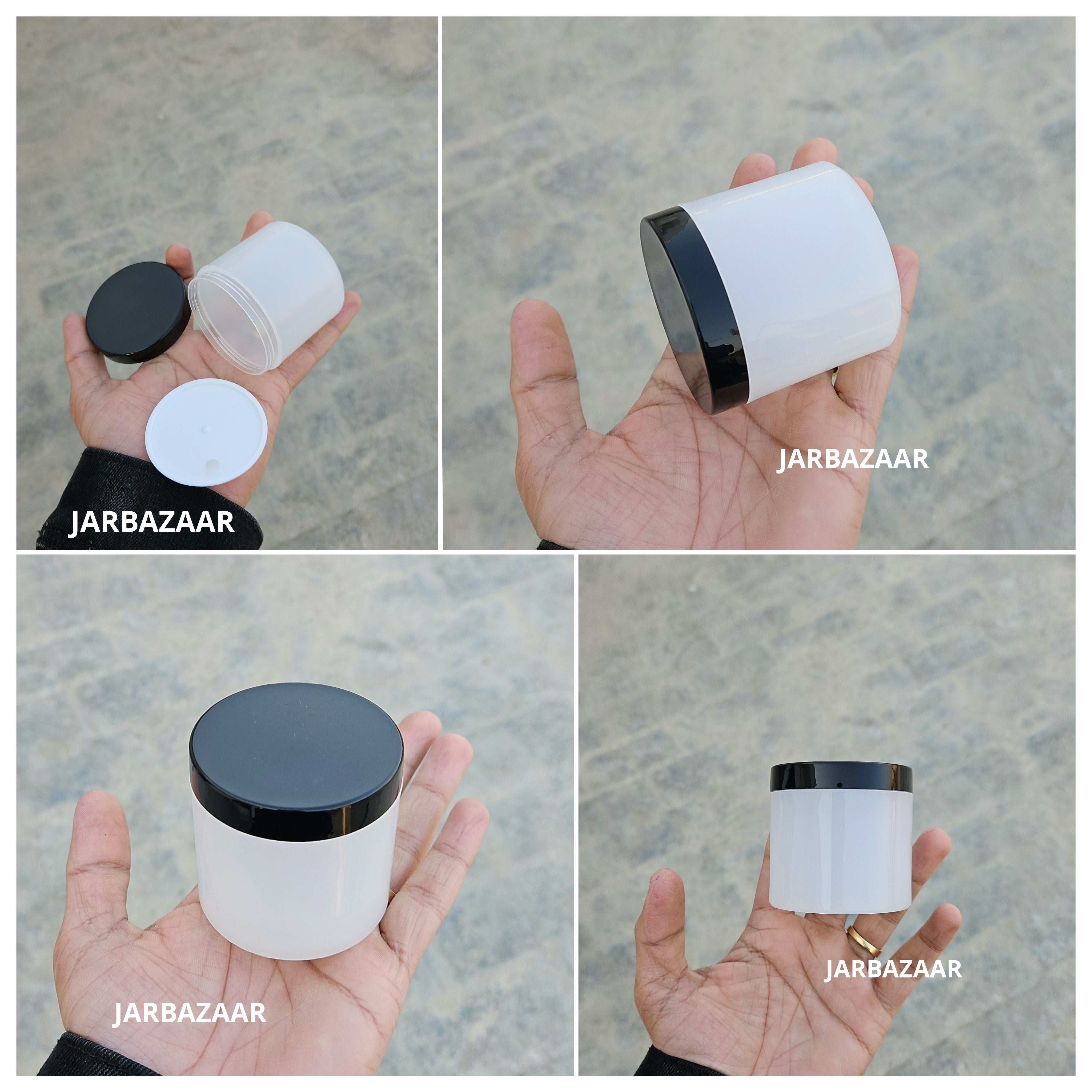 100 Gram Translucent Plastic Jar