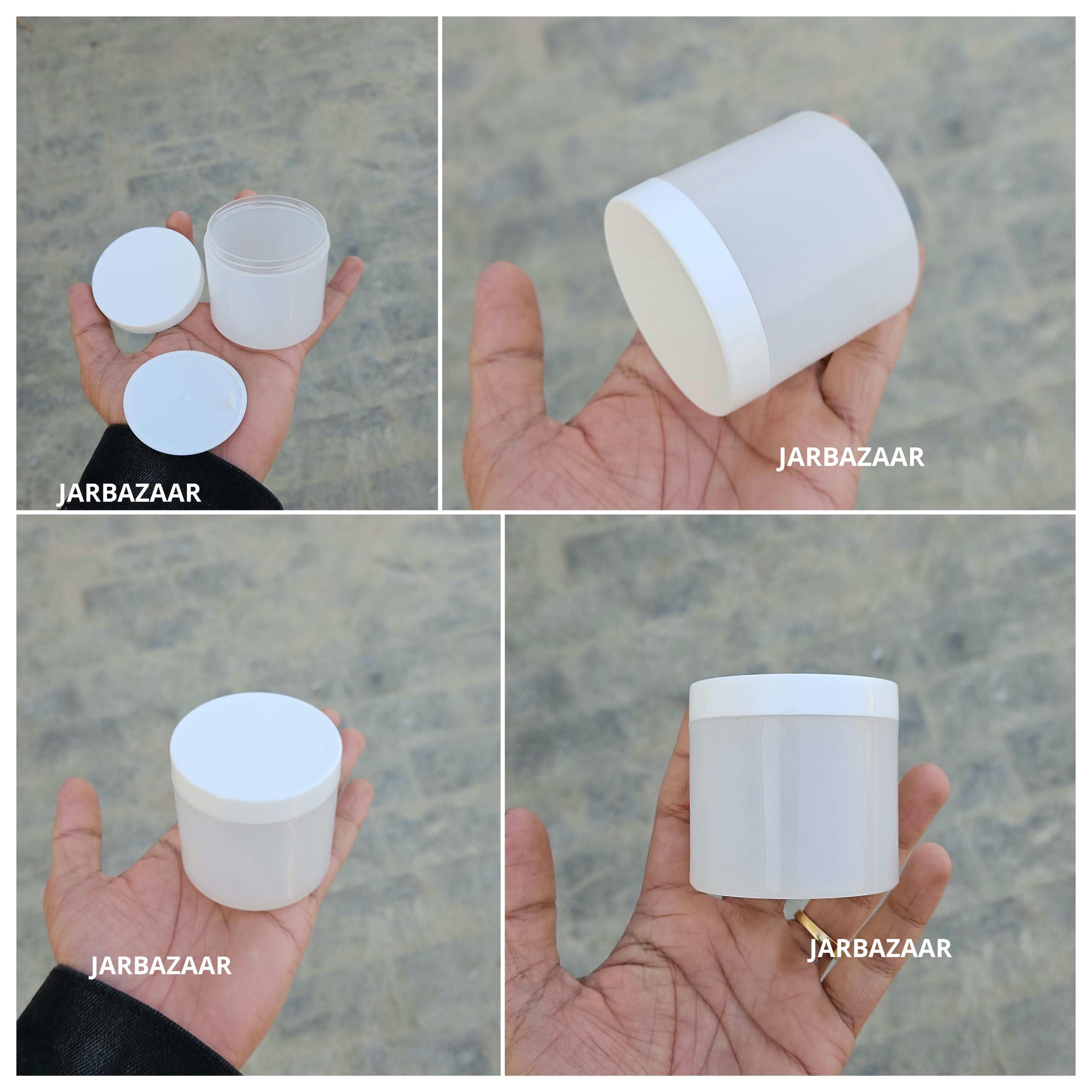 100 Gram Translucent Plastic Jar