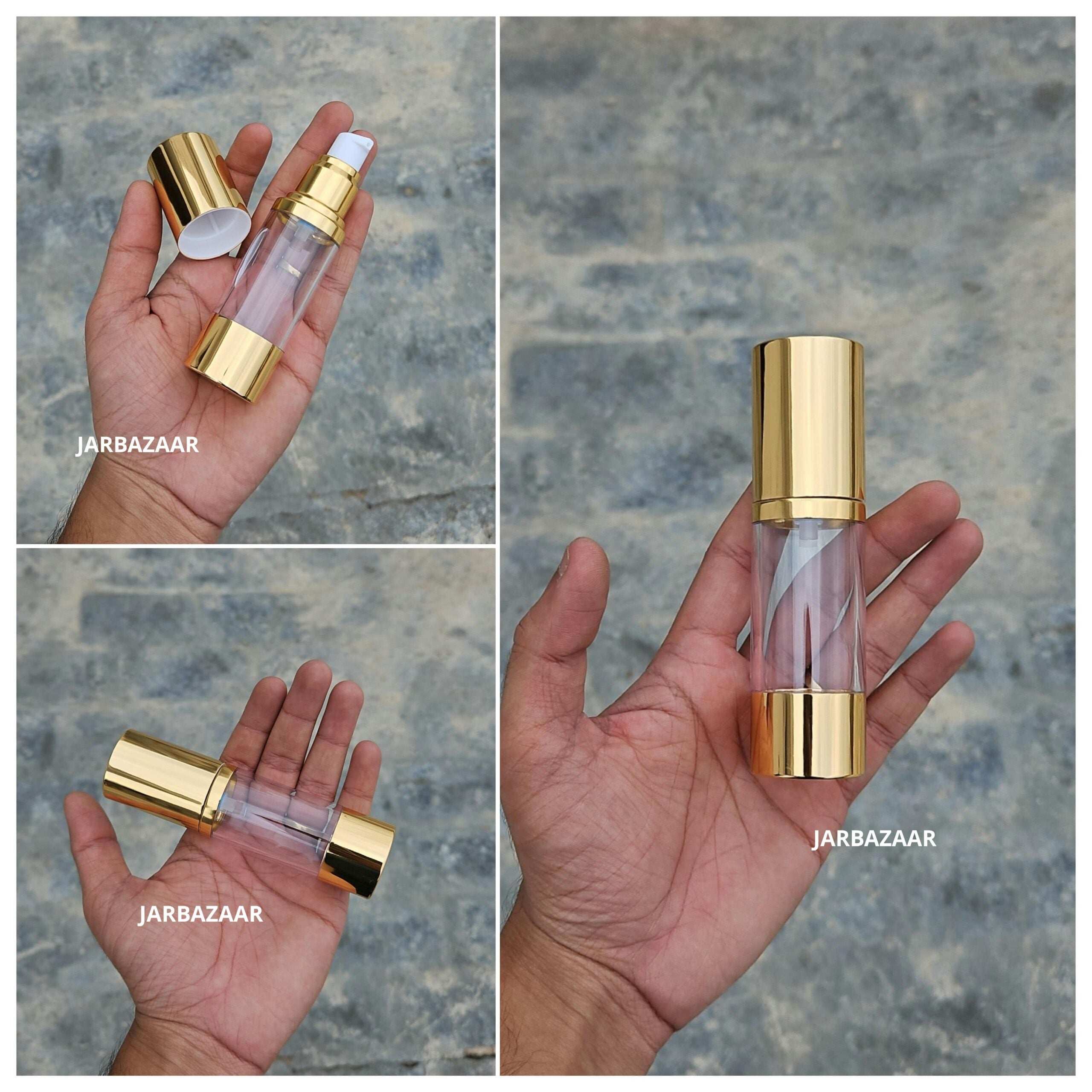30 ML Golden Airless Bottle