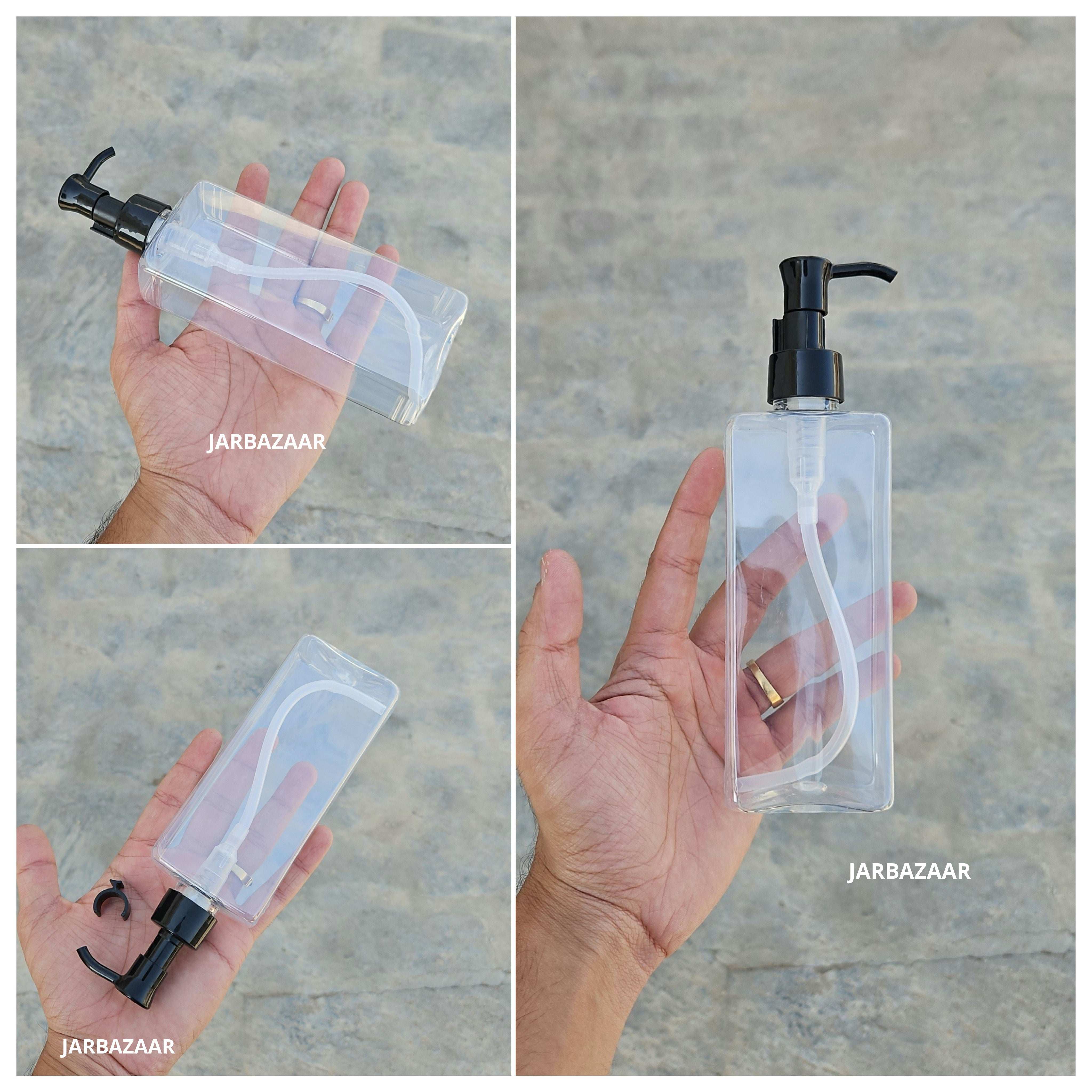 250 ML Rectangle Dispenser Bottle