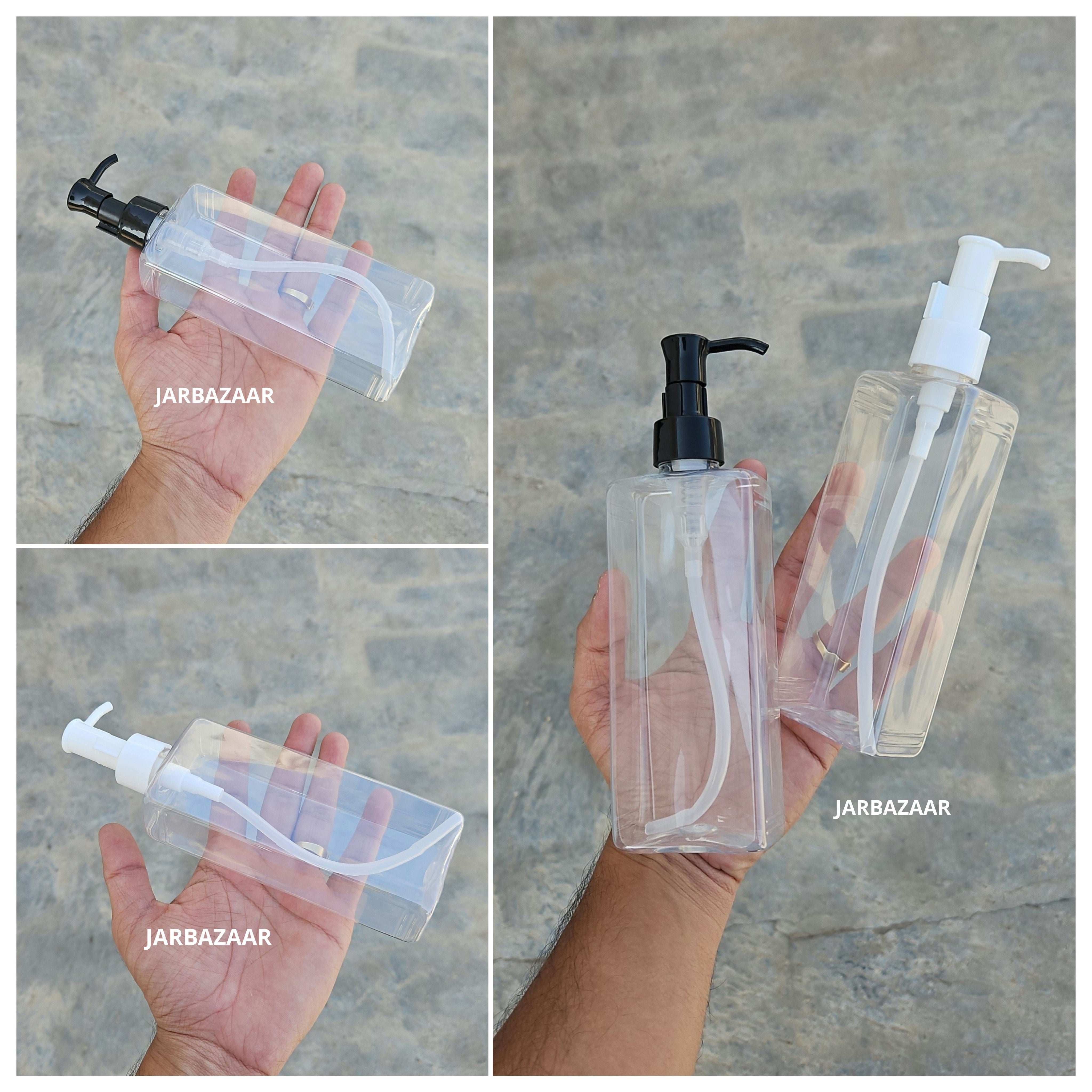 250 ML Rectangle Dispenser Bottle