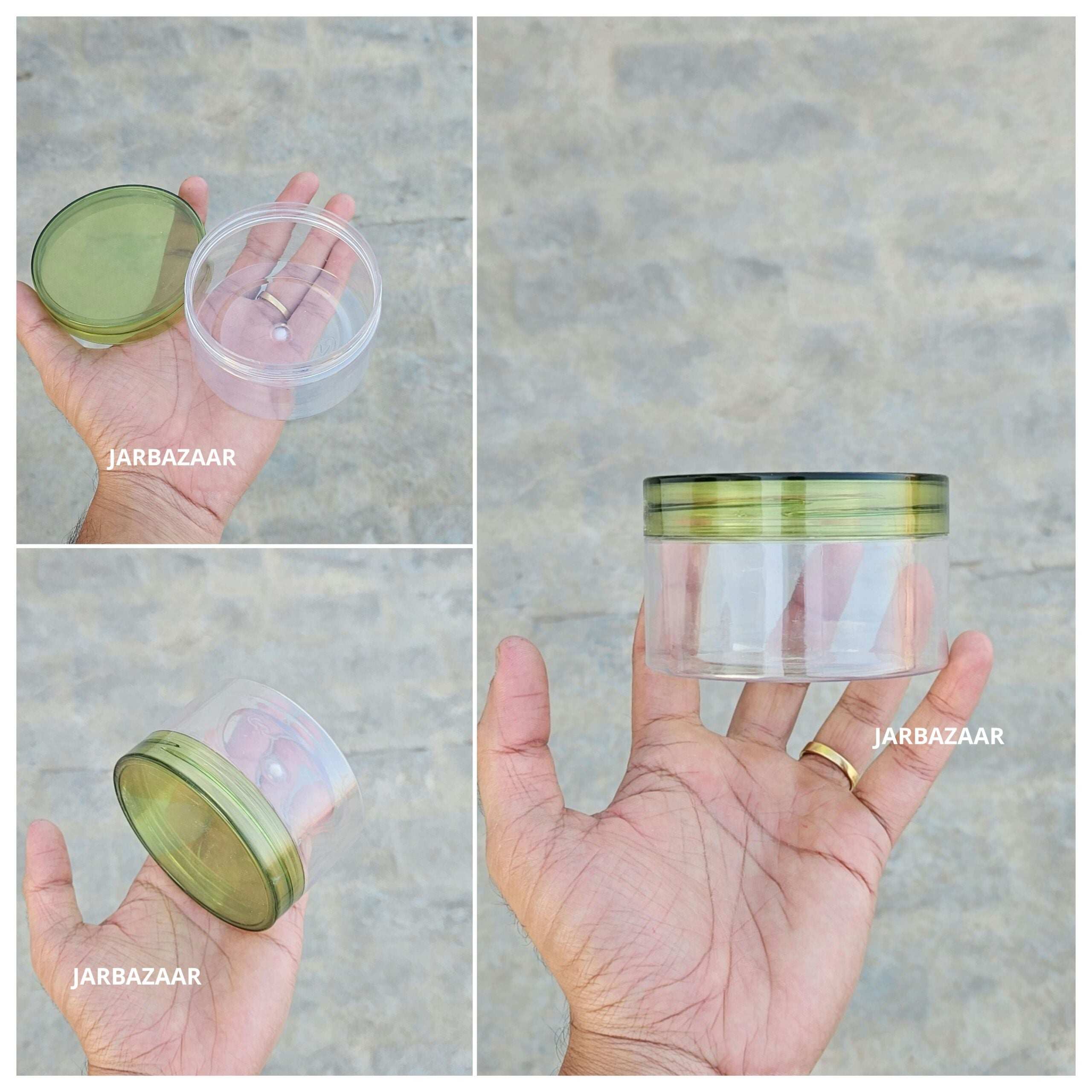 200 Gram Wide Mouth Pet Jar