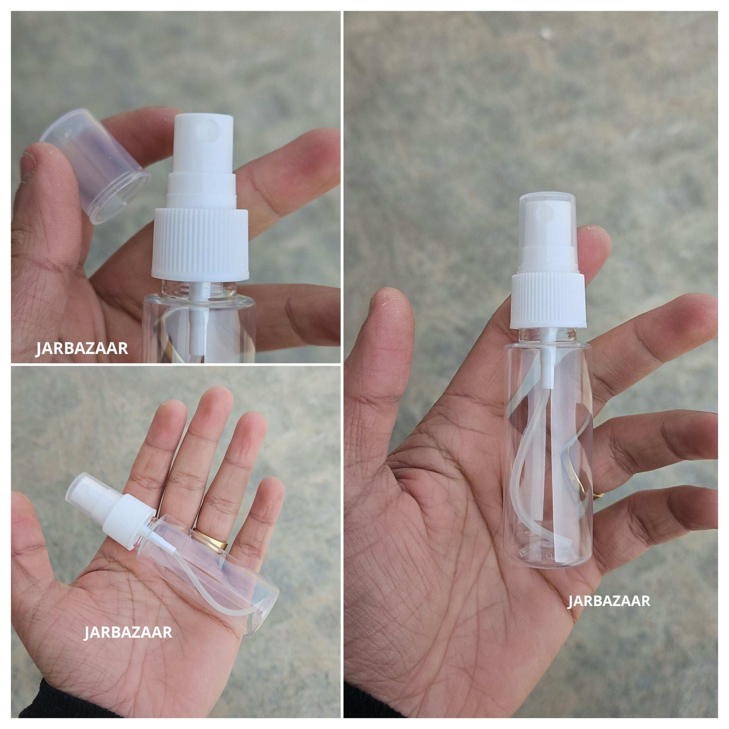 30 ML Transparent Pet Spray Bottle