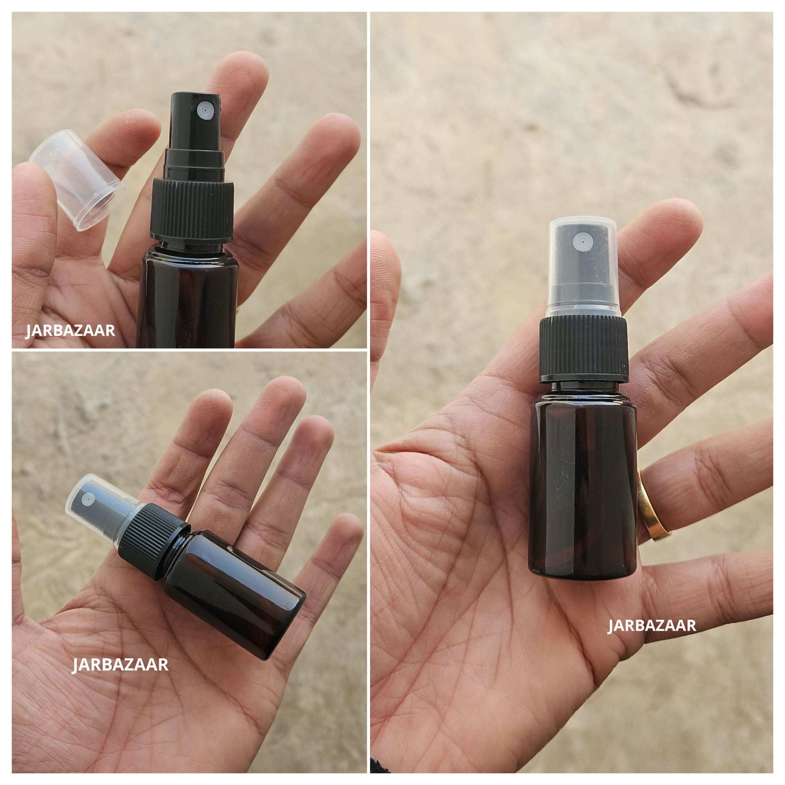 20 ML Amber Pet Spray Bottle