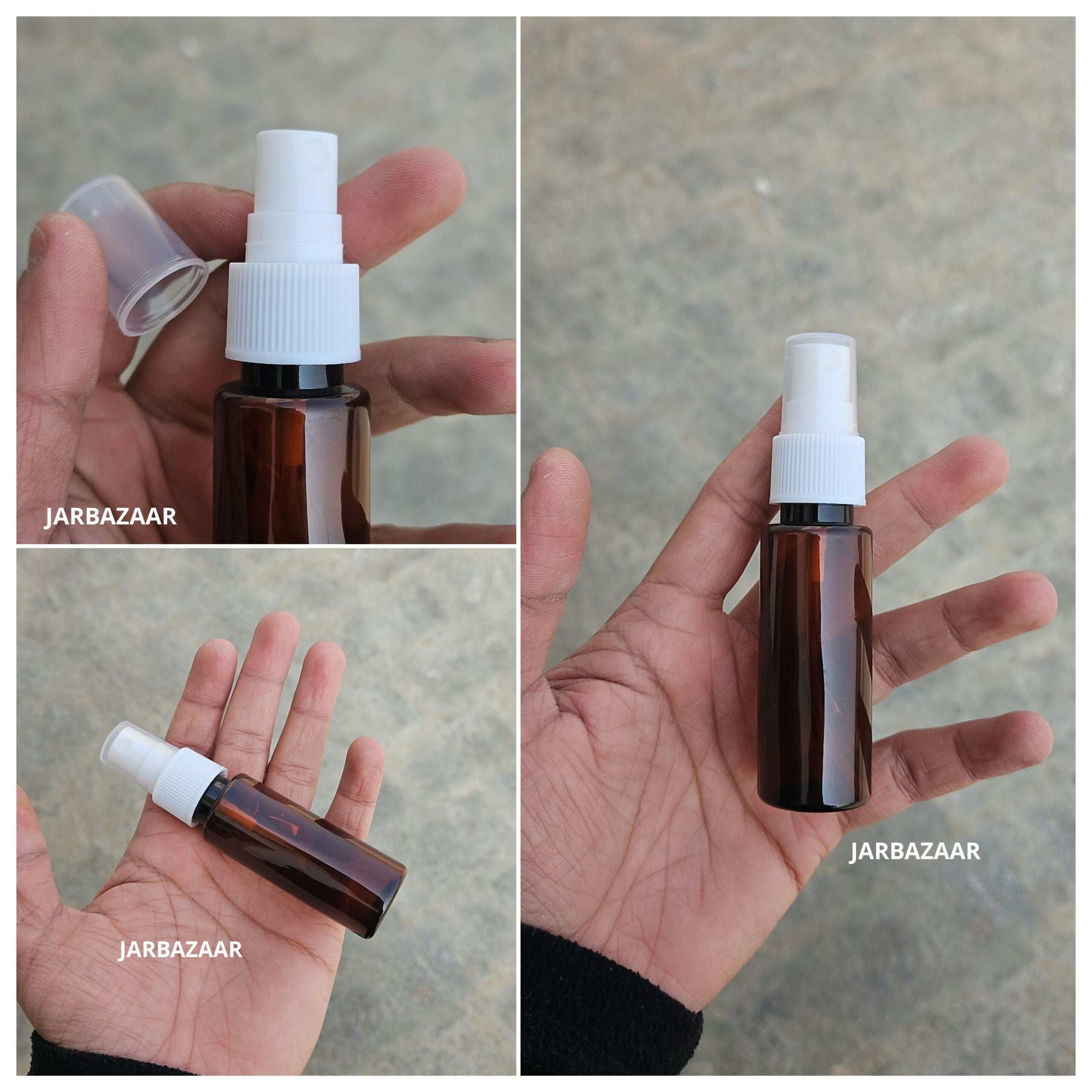 30 ML Amber Pet Spray Bottle