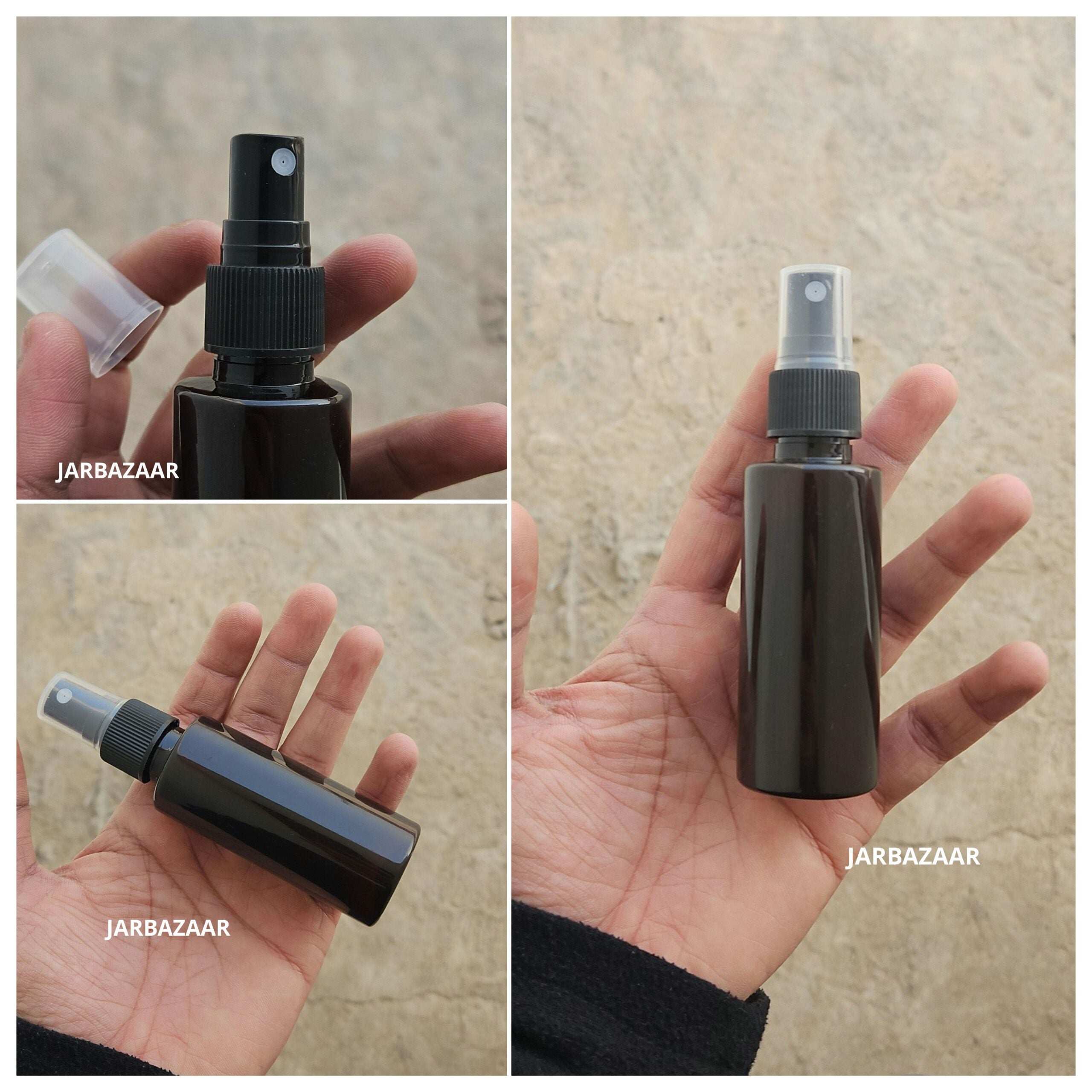 50 ML Amber Pet Spray Bottle