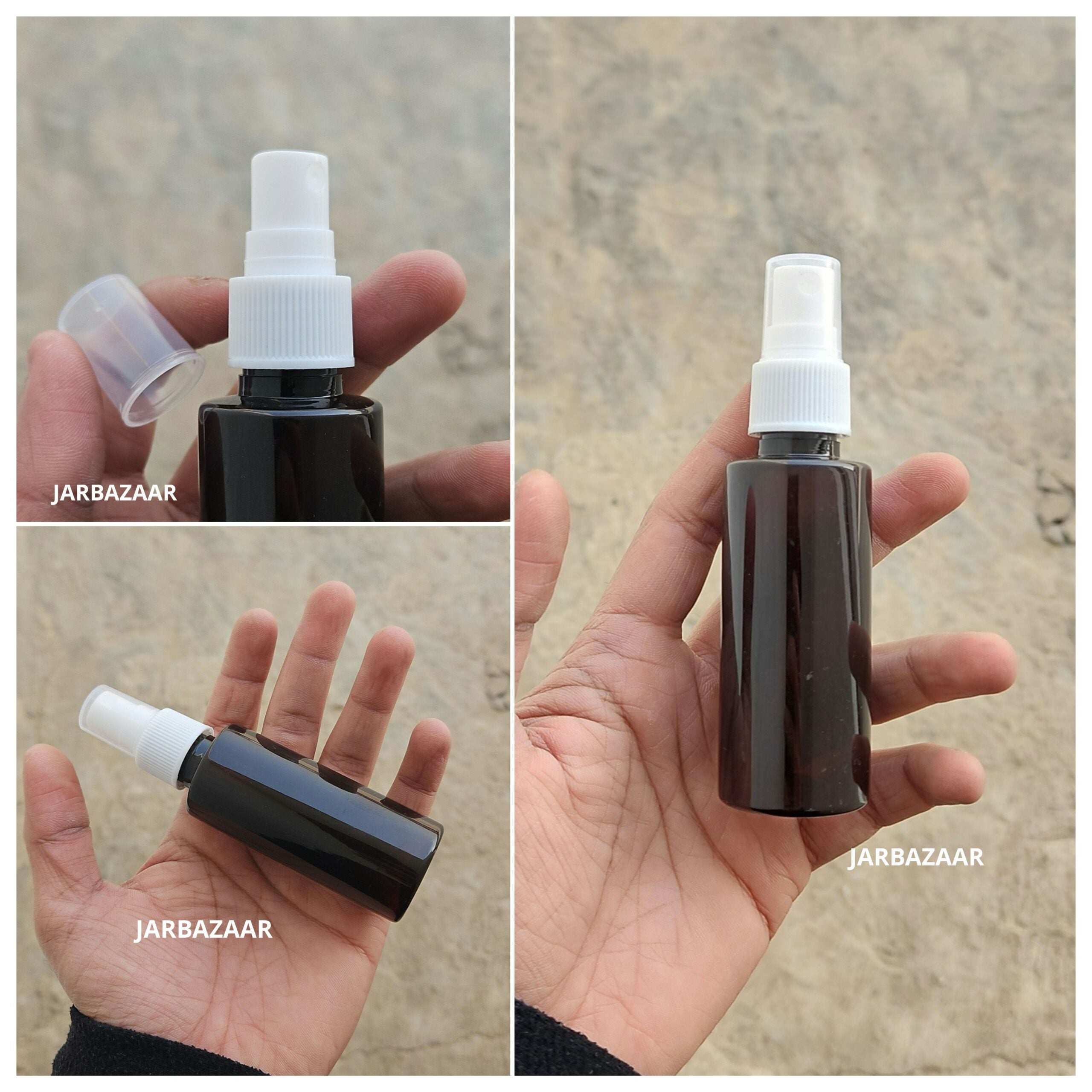 50 ML Amber Pet Spray Bottle