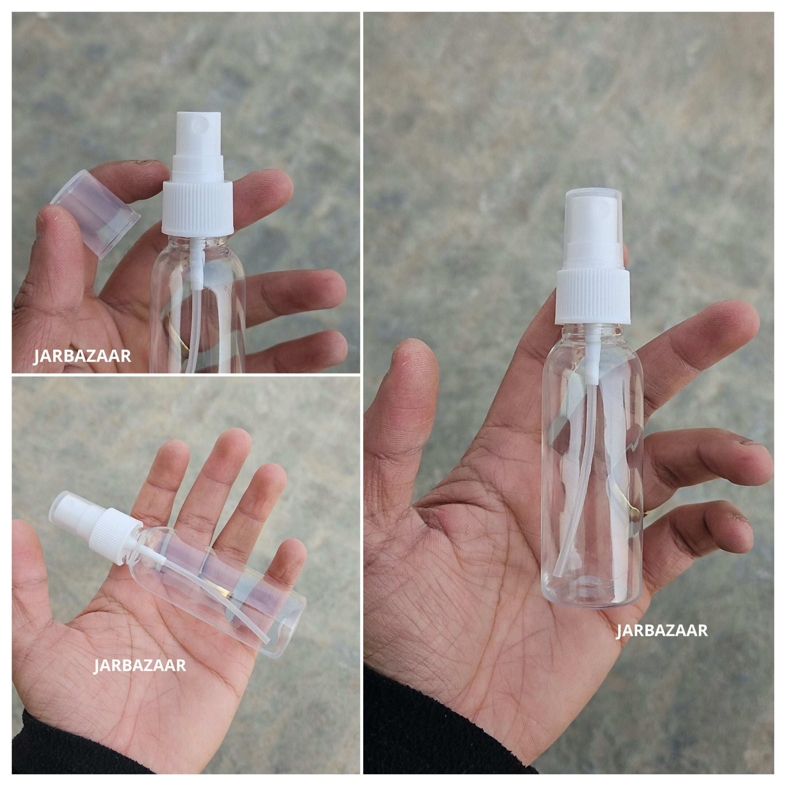 50 ML Avon Transparent Pet Spray Bottle