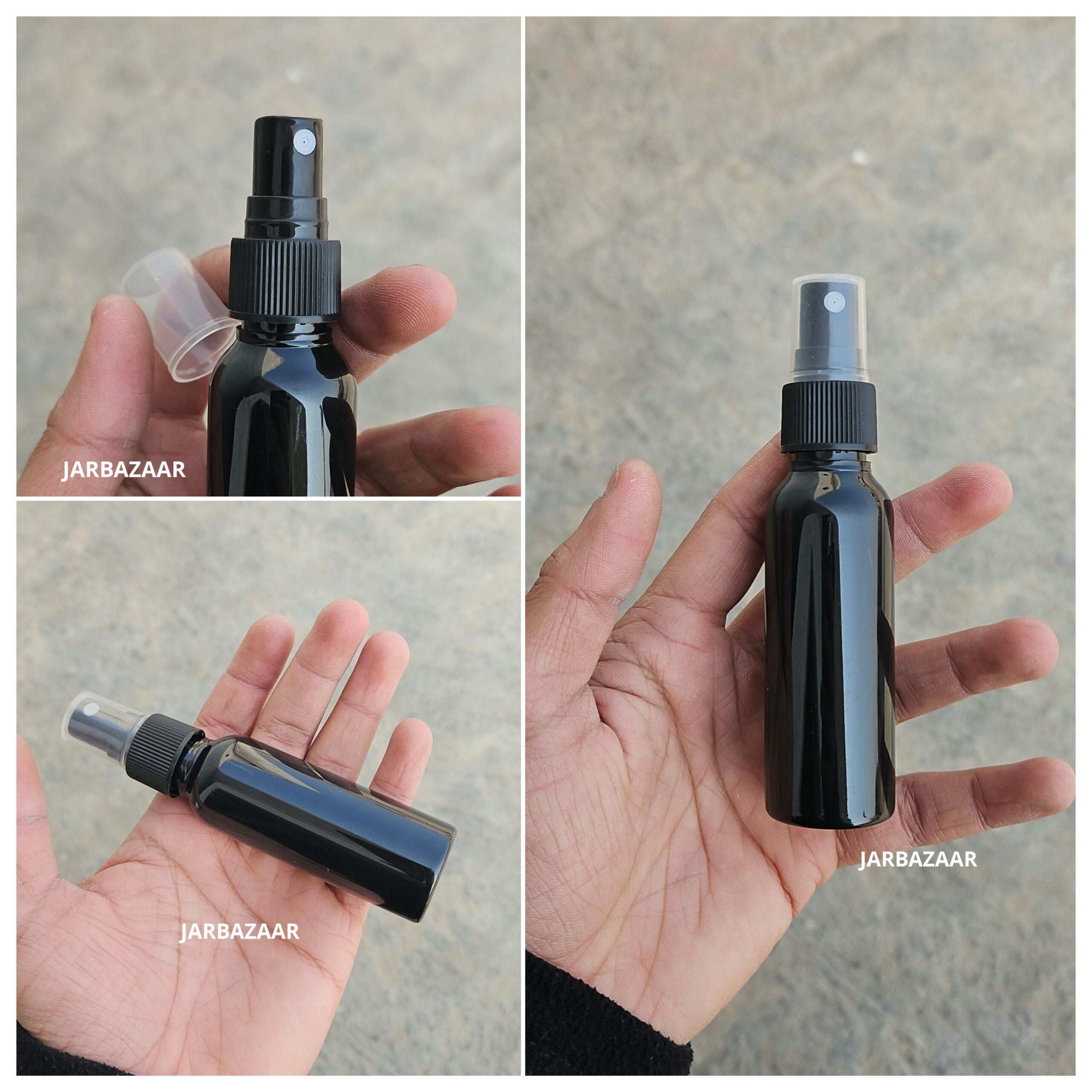 50 ML Avon Black Pet Spray Bottle