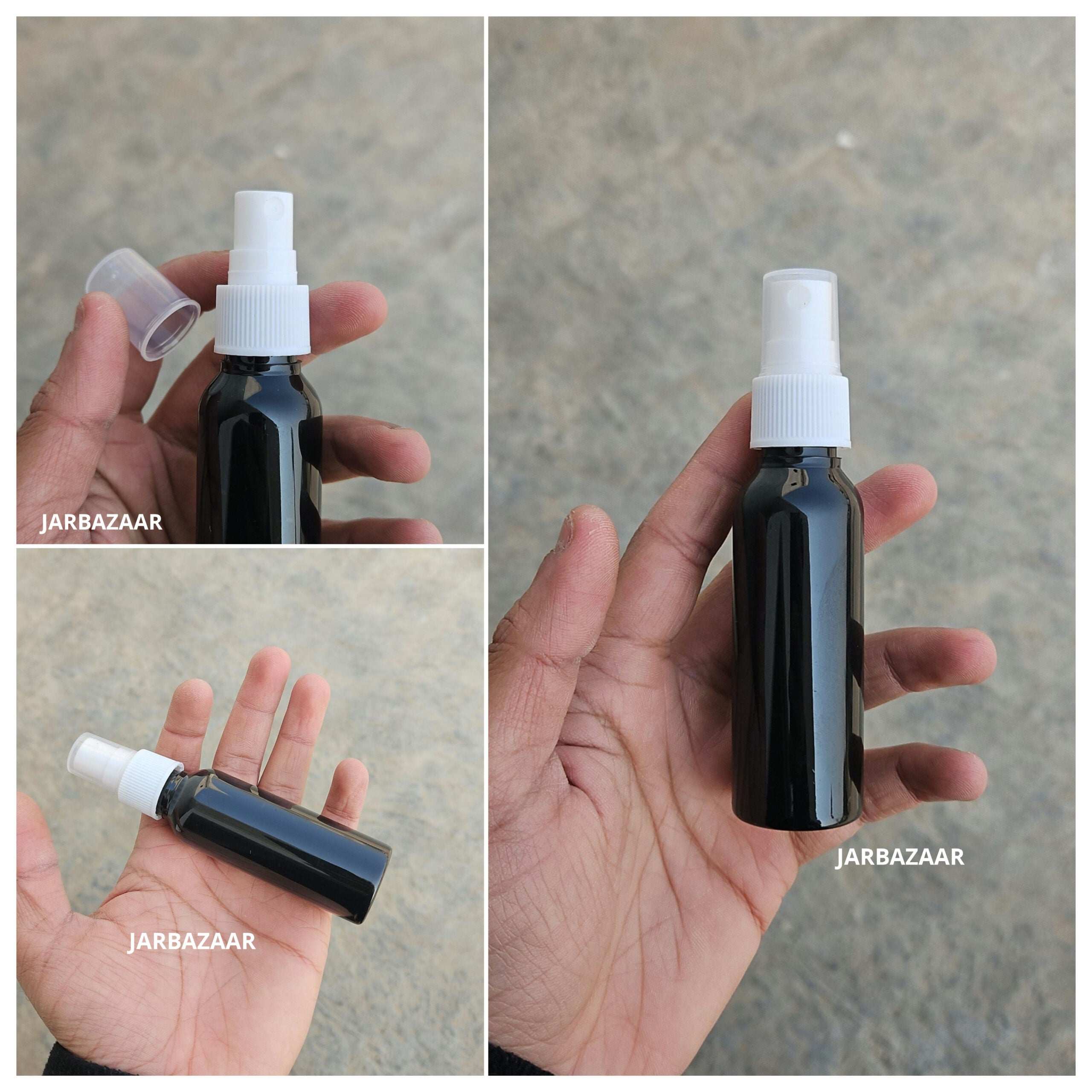 50 ML Avon Black Pet Spray Bottle