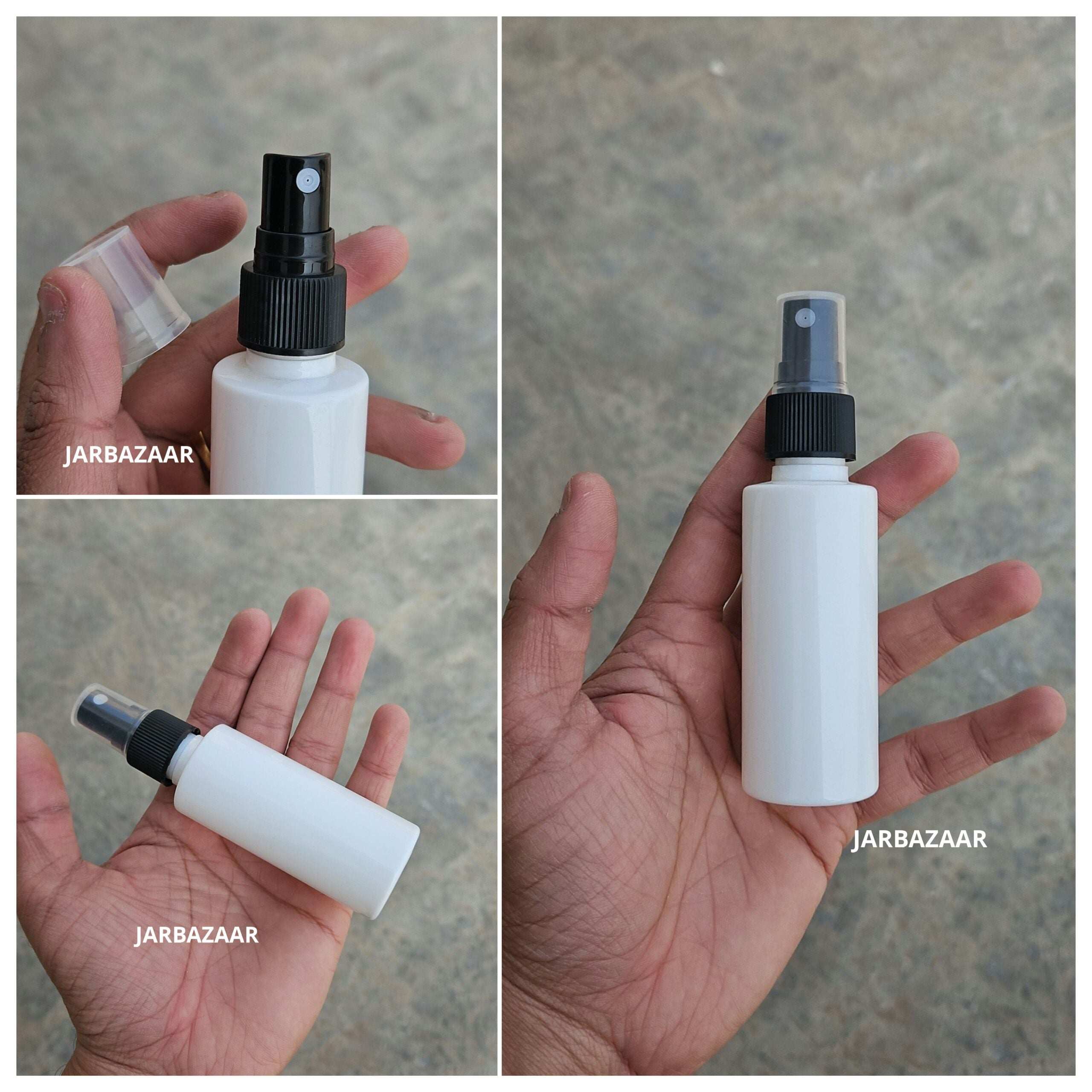 50 ML White Pet Spray Bottle