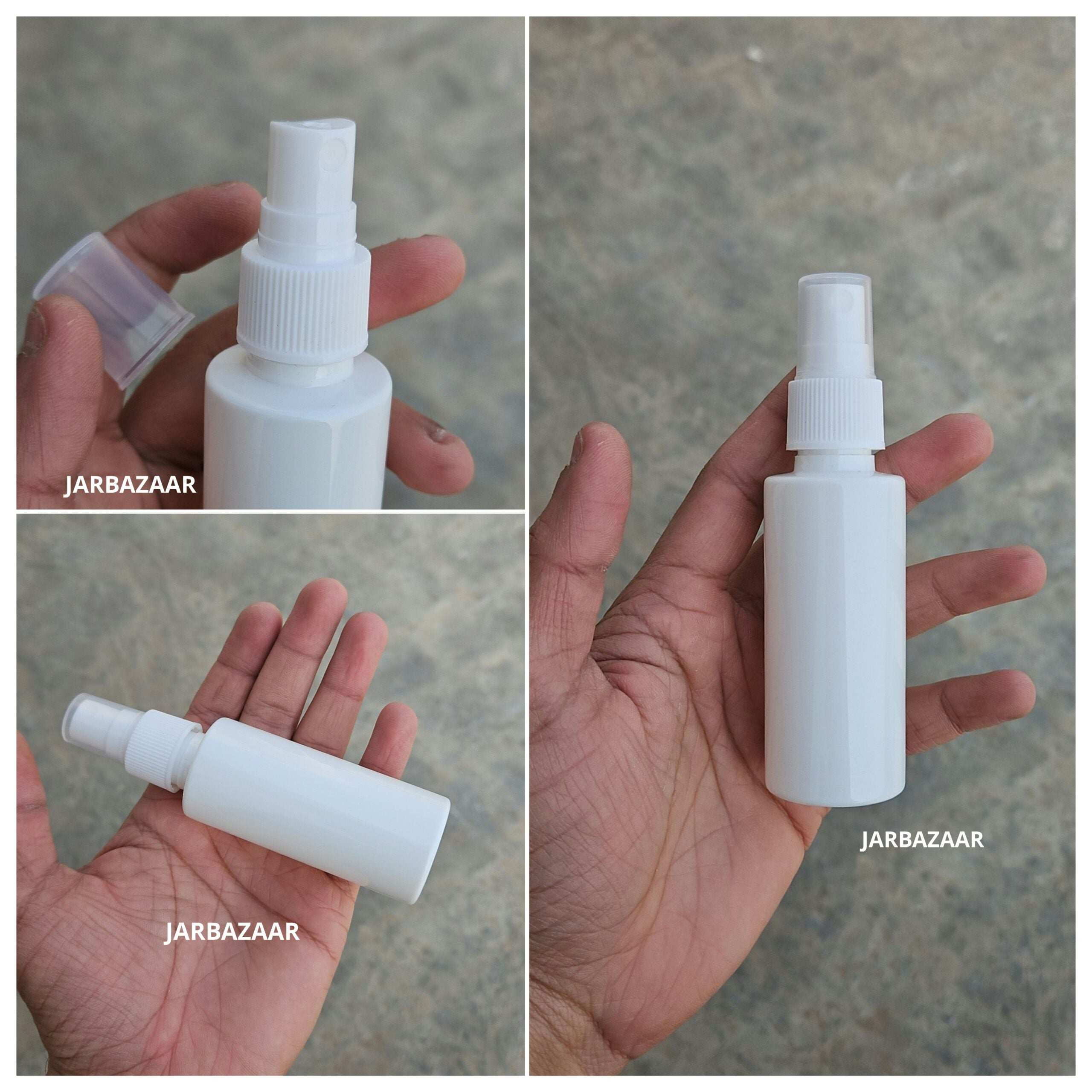 50 ML White Pet Spray Bottle