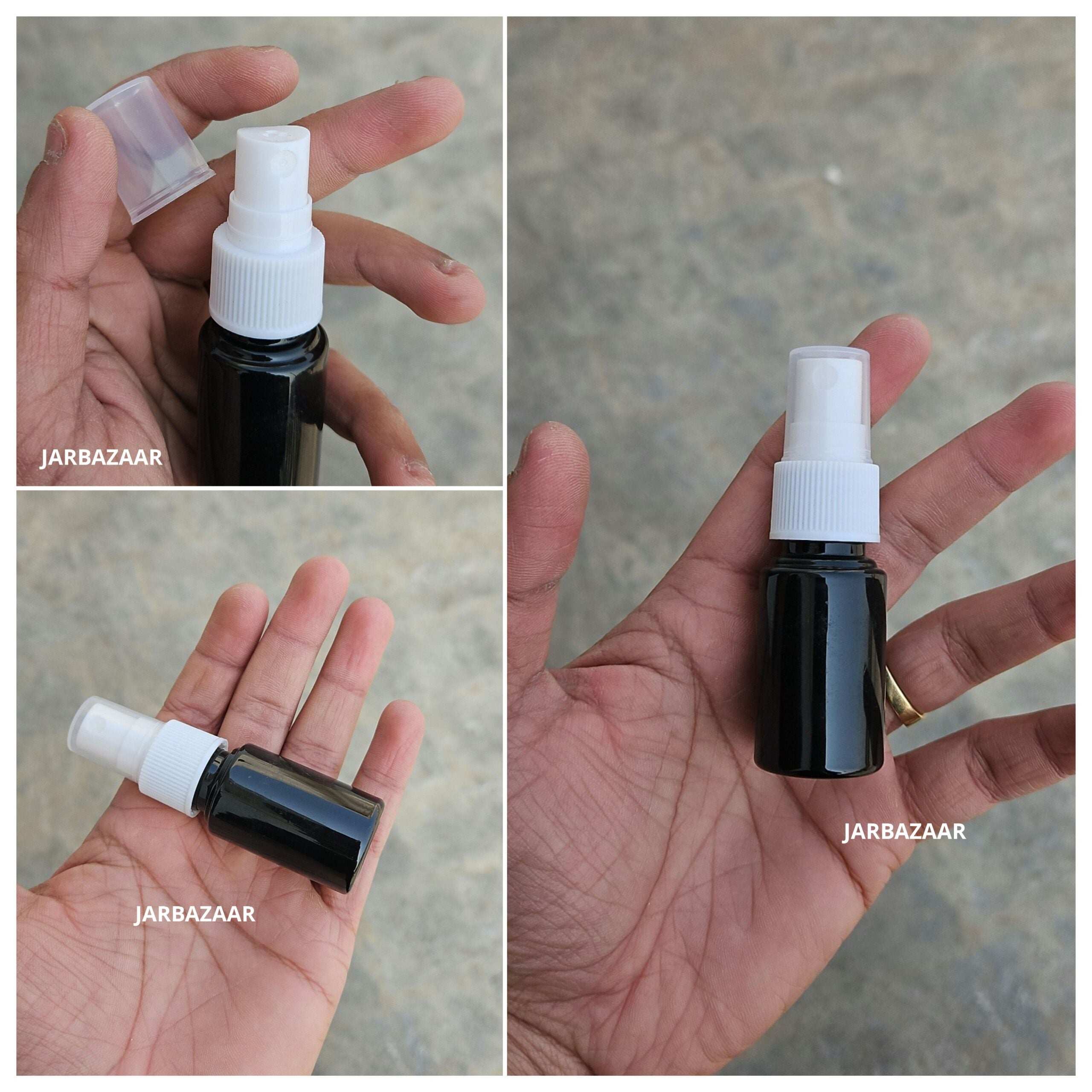 20 ML Black Pet Spray Bottle