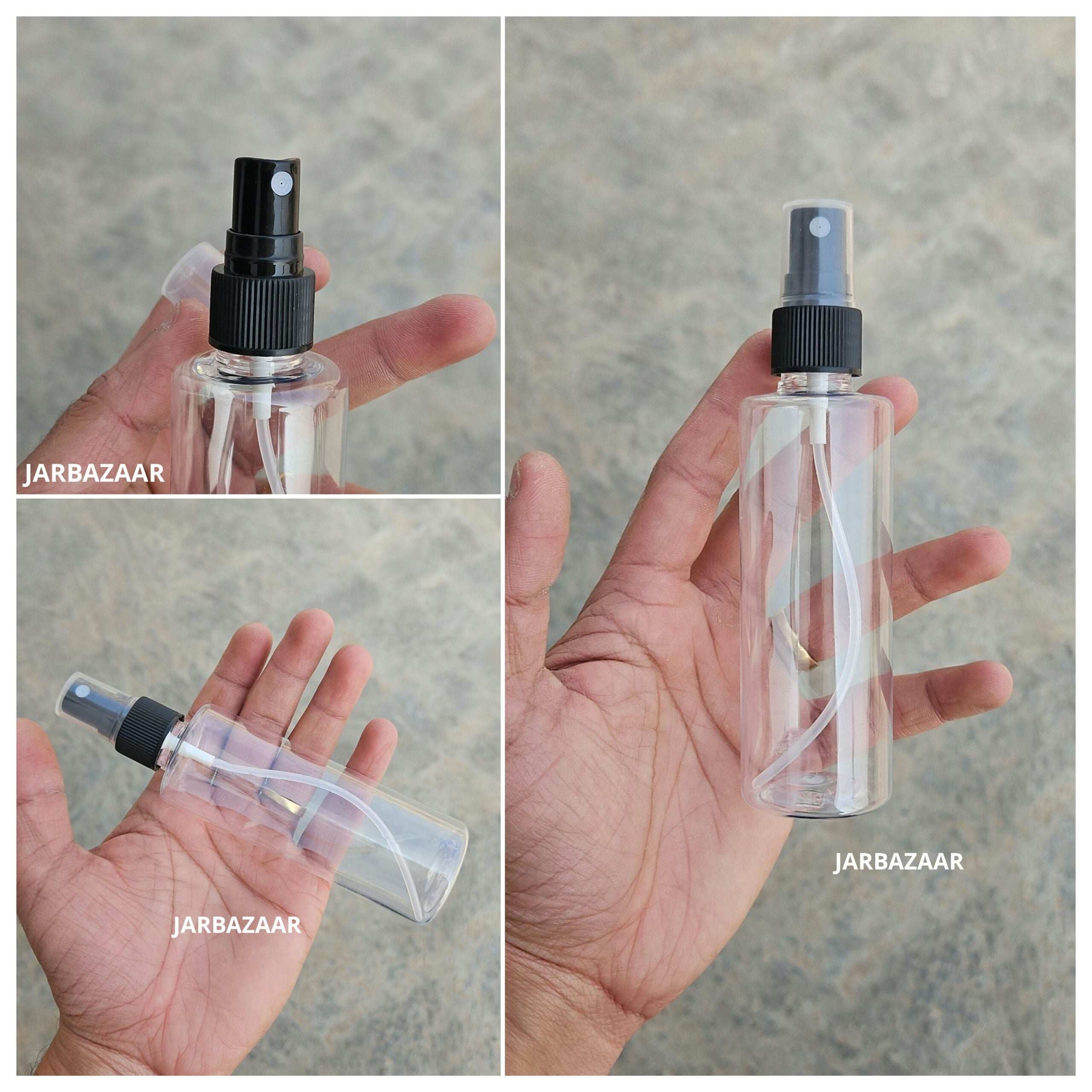 100 ML Gli Transparent Pet Spray Bottle