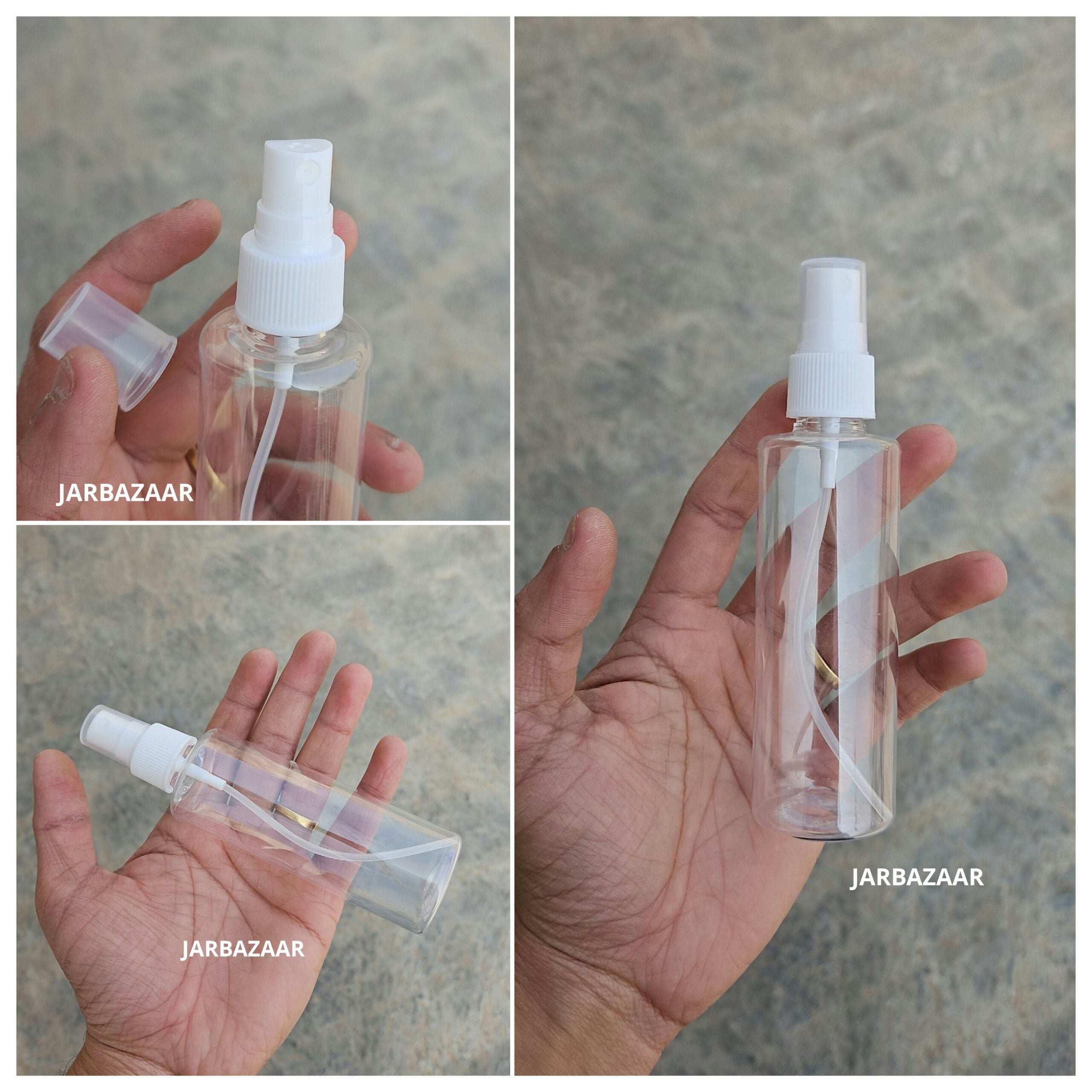 100 ML Gli Transparent Pet Spray Bottle