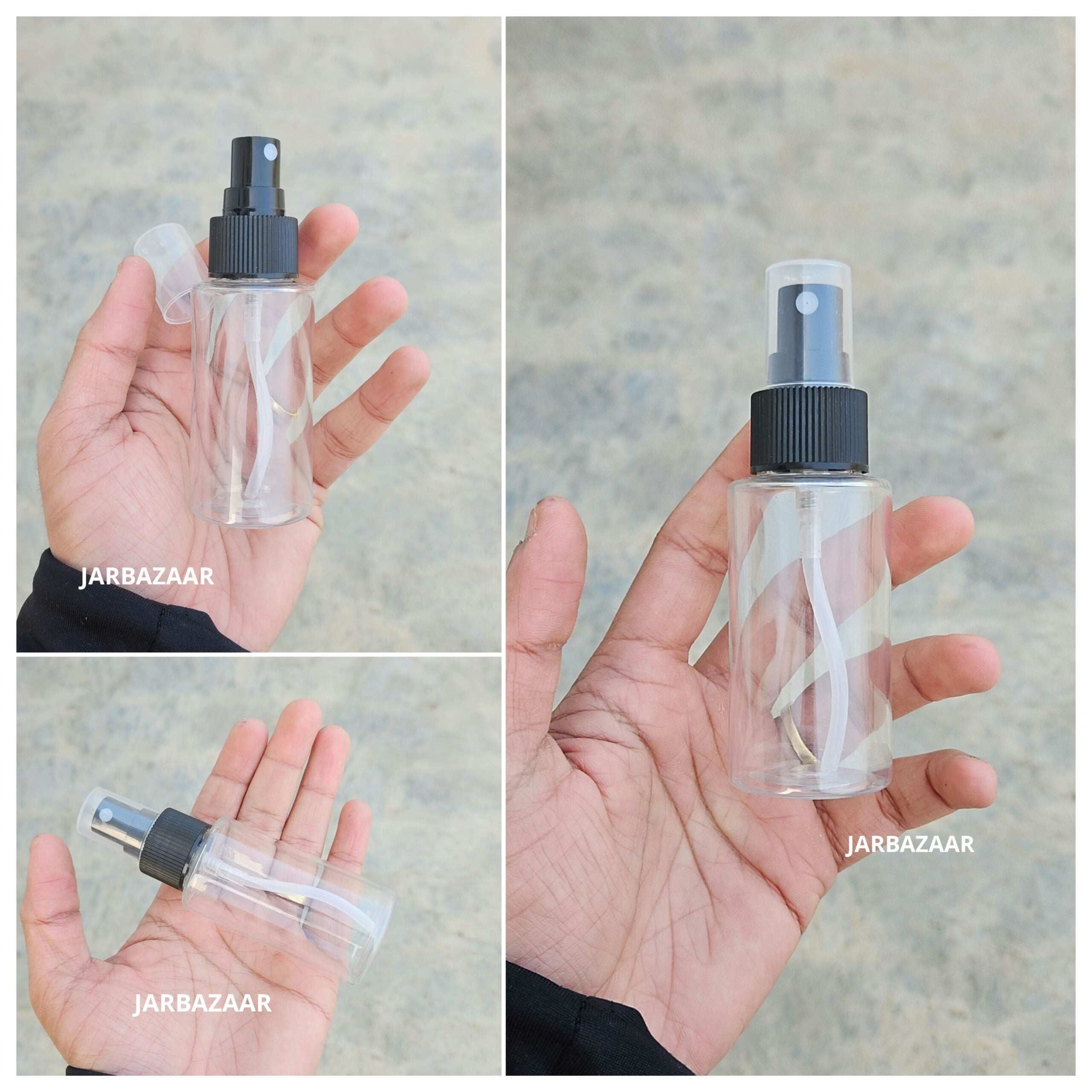 60 ML Transparent Pet Spray Bottle