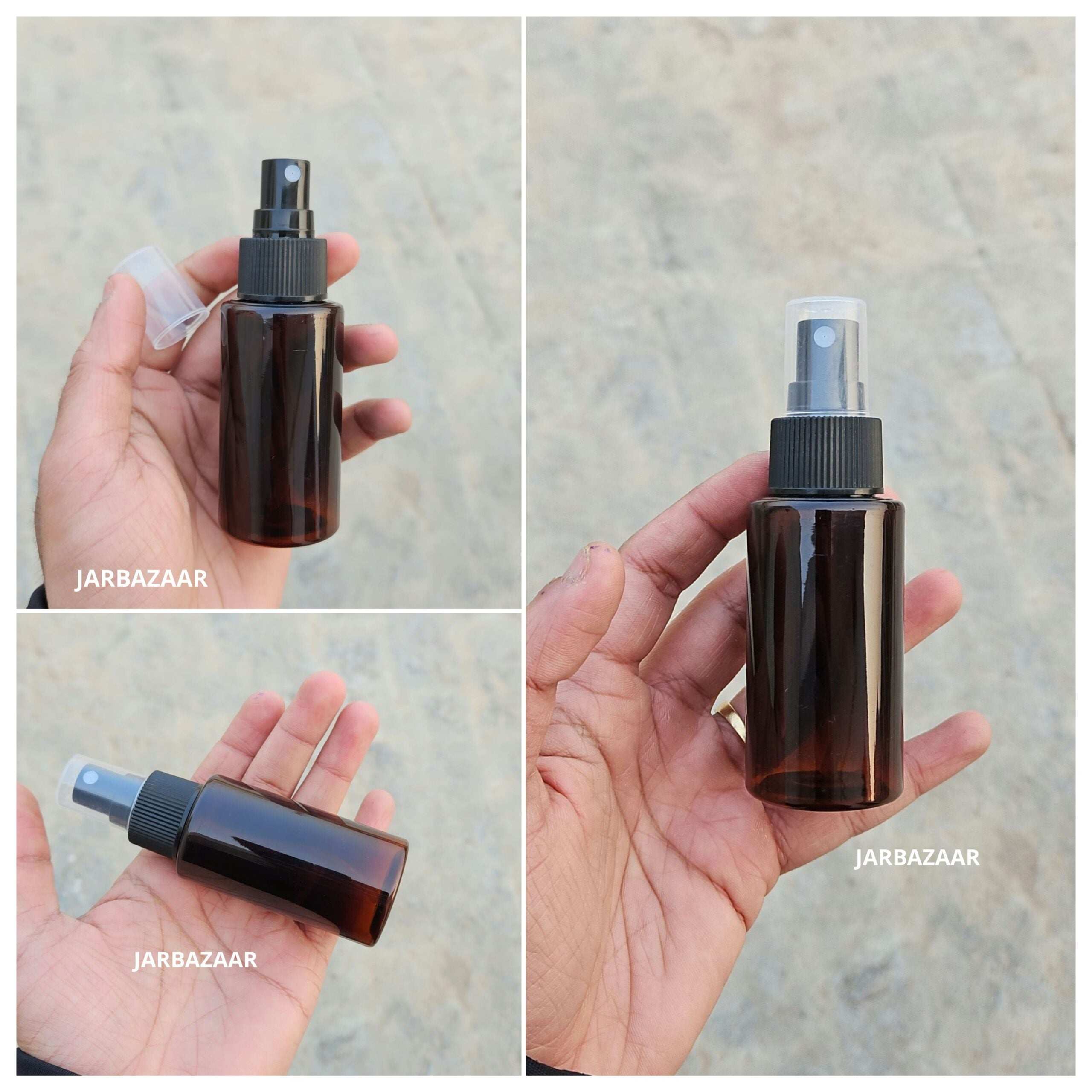 60 ML Amber Pet Spray Bottle