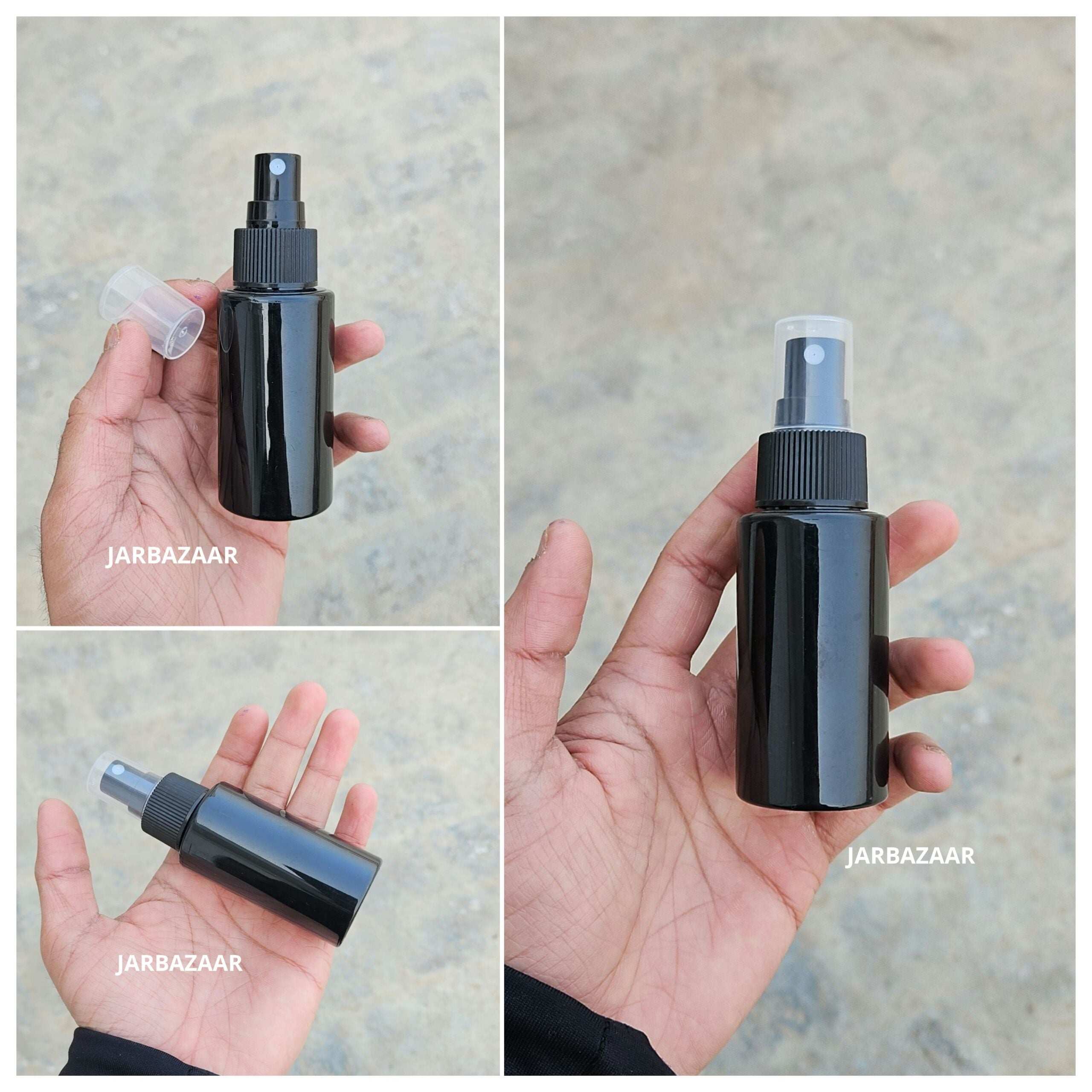 60 ML Black Pet Spray Bottle