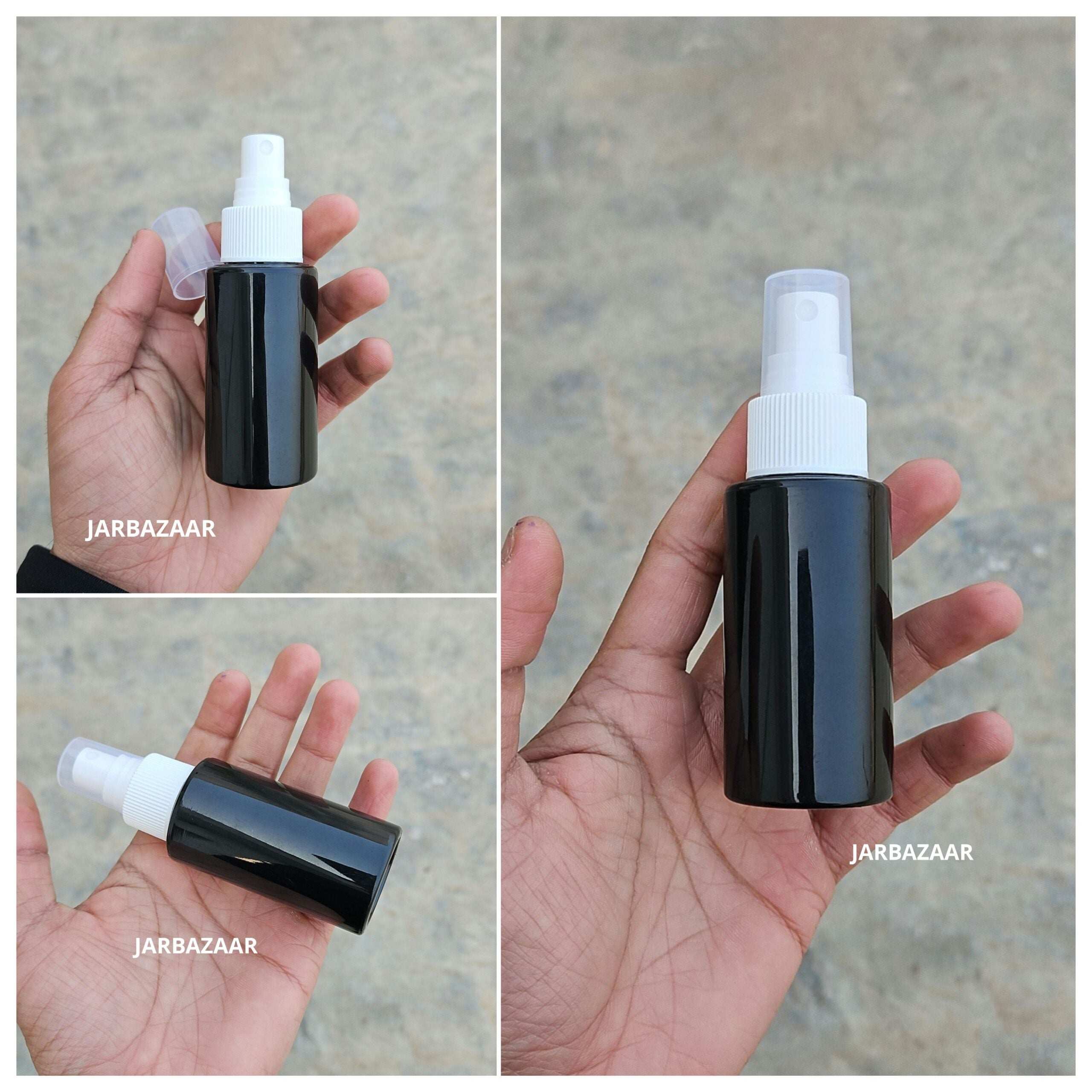 60 ML Black Pet Spray Bottle
