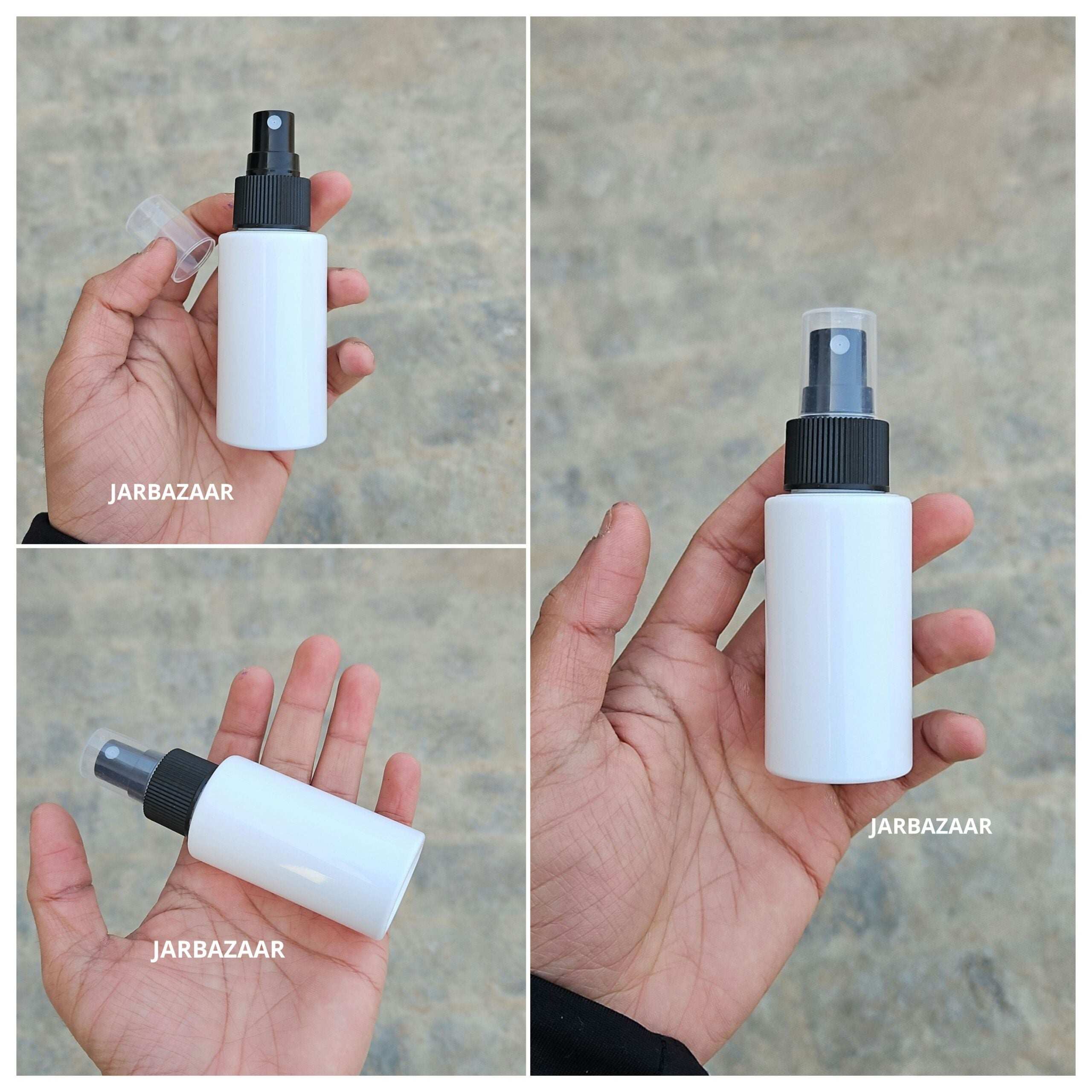60 ML White Pet Spray Bottle