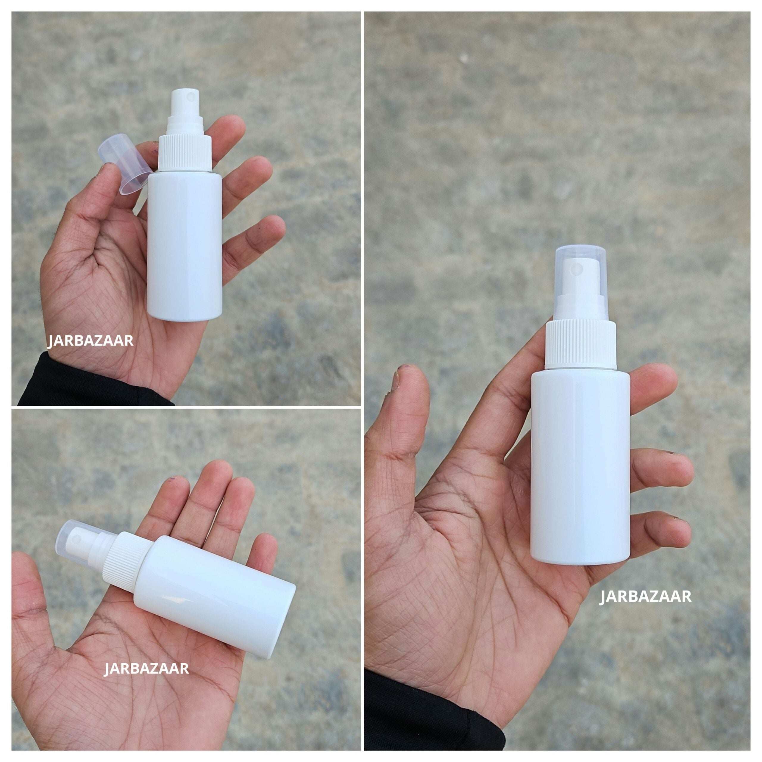 60 ML White Pet Spray Bottle