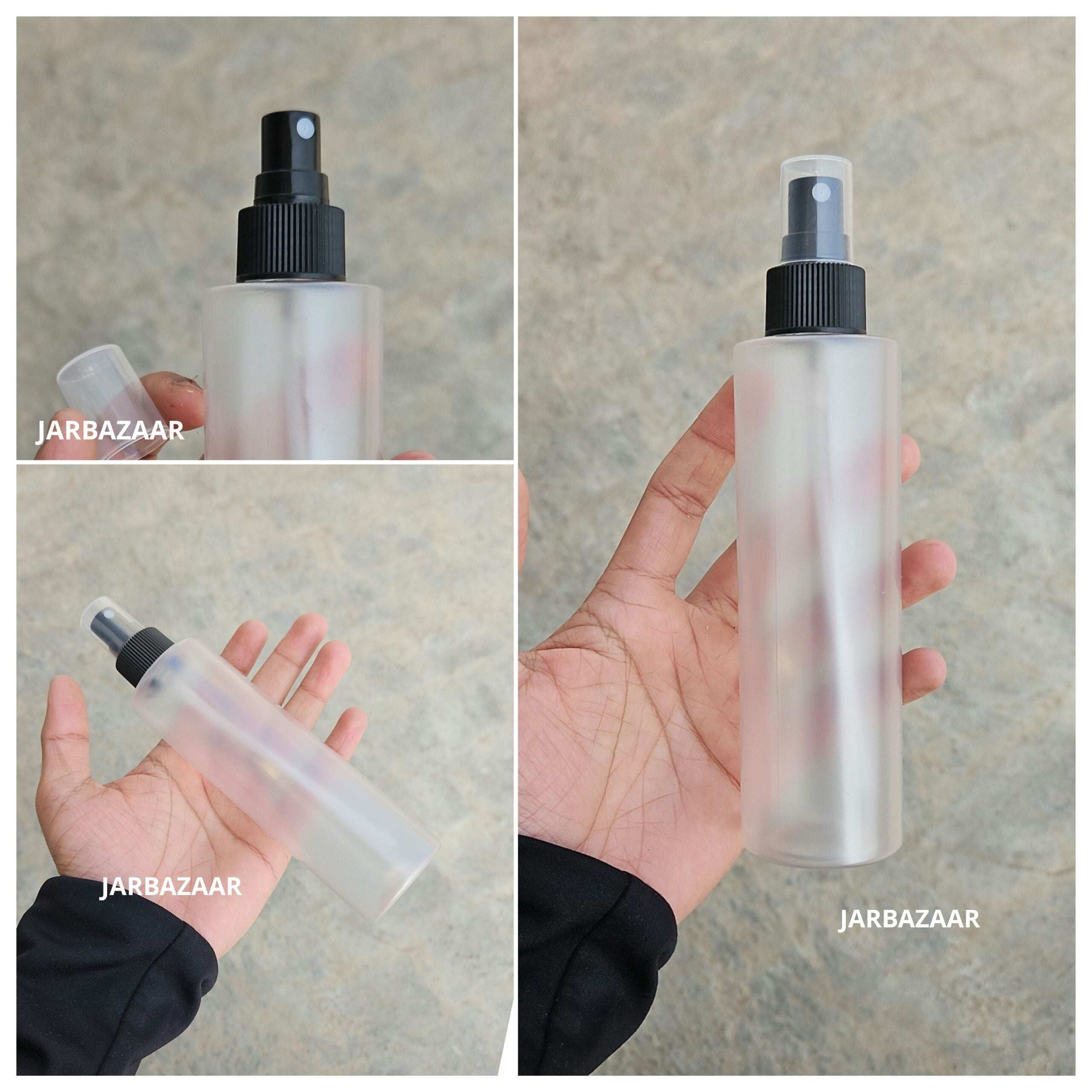 200 ML Sleek Frosted Pet Spray Bottle