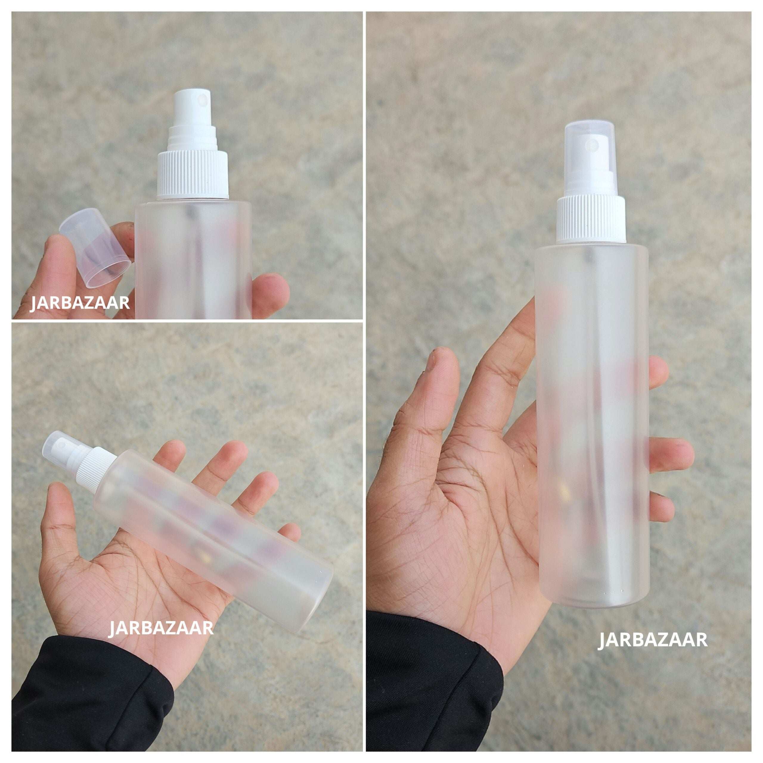 200 ML Sleek Frosted Pet Spray Bottle