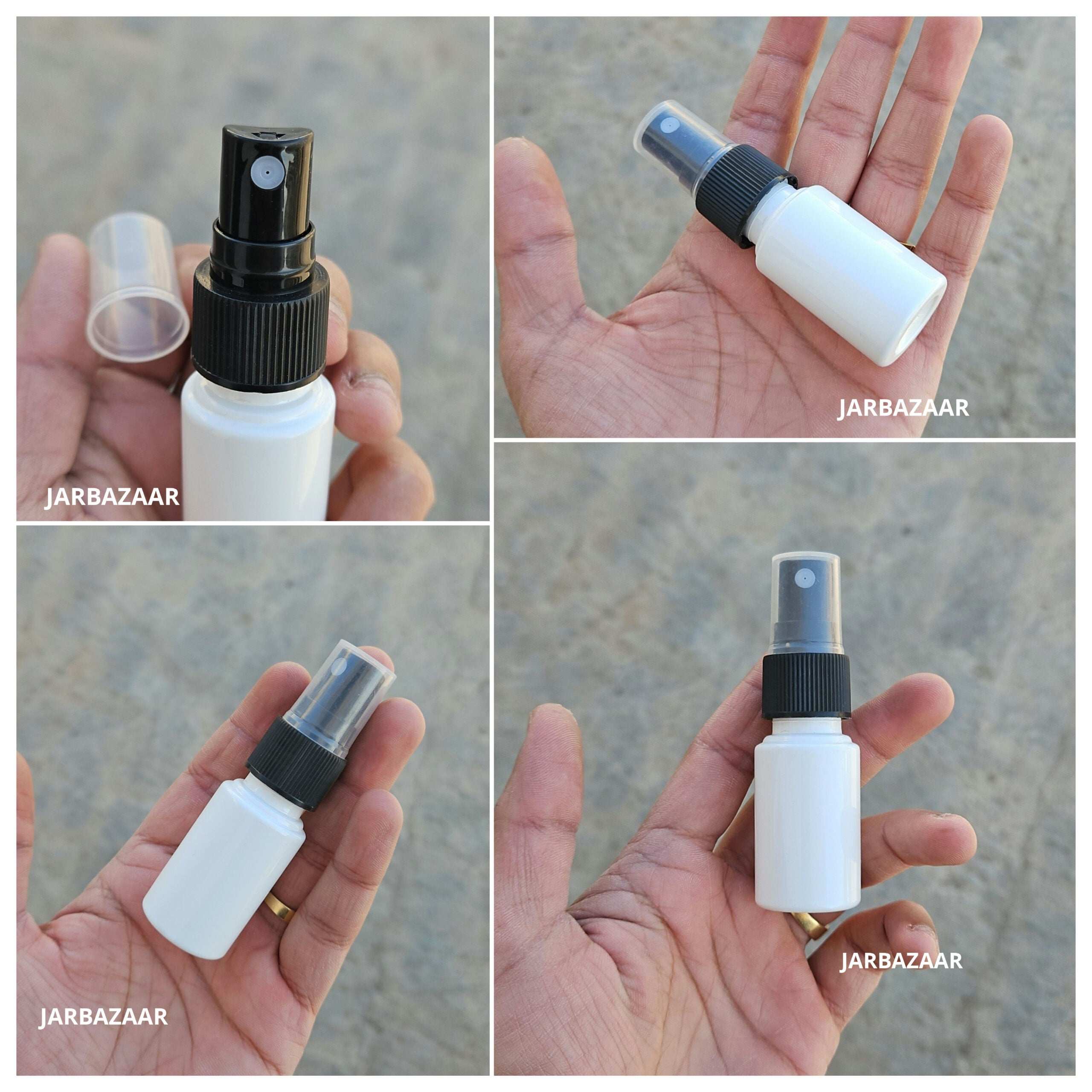 20 ML White Pet Spray Bottle